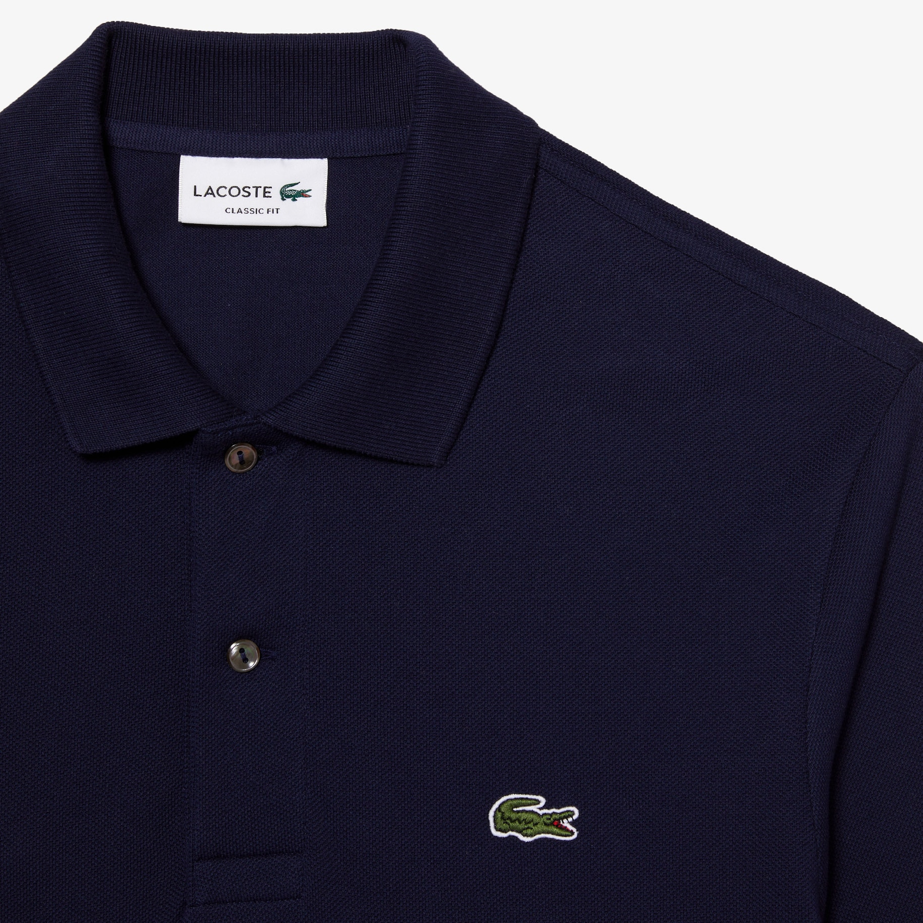 Classic Fit Long Sleeved L.12.12 Polo Shirt image number 5
