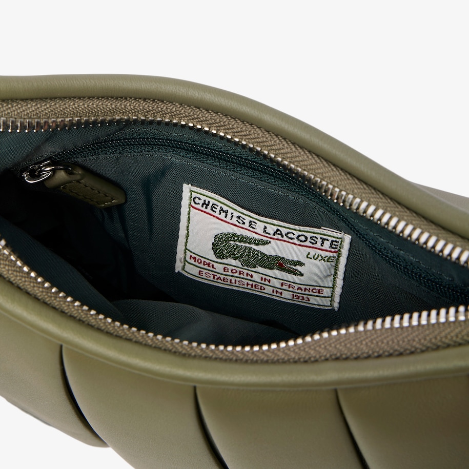 Small Lenglen Leather Hobo Bag image number 3