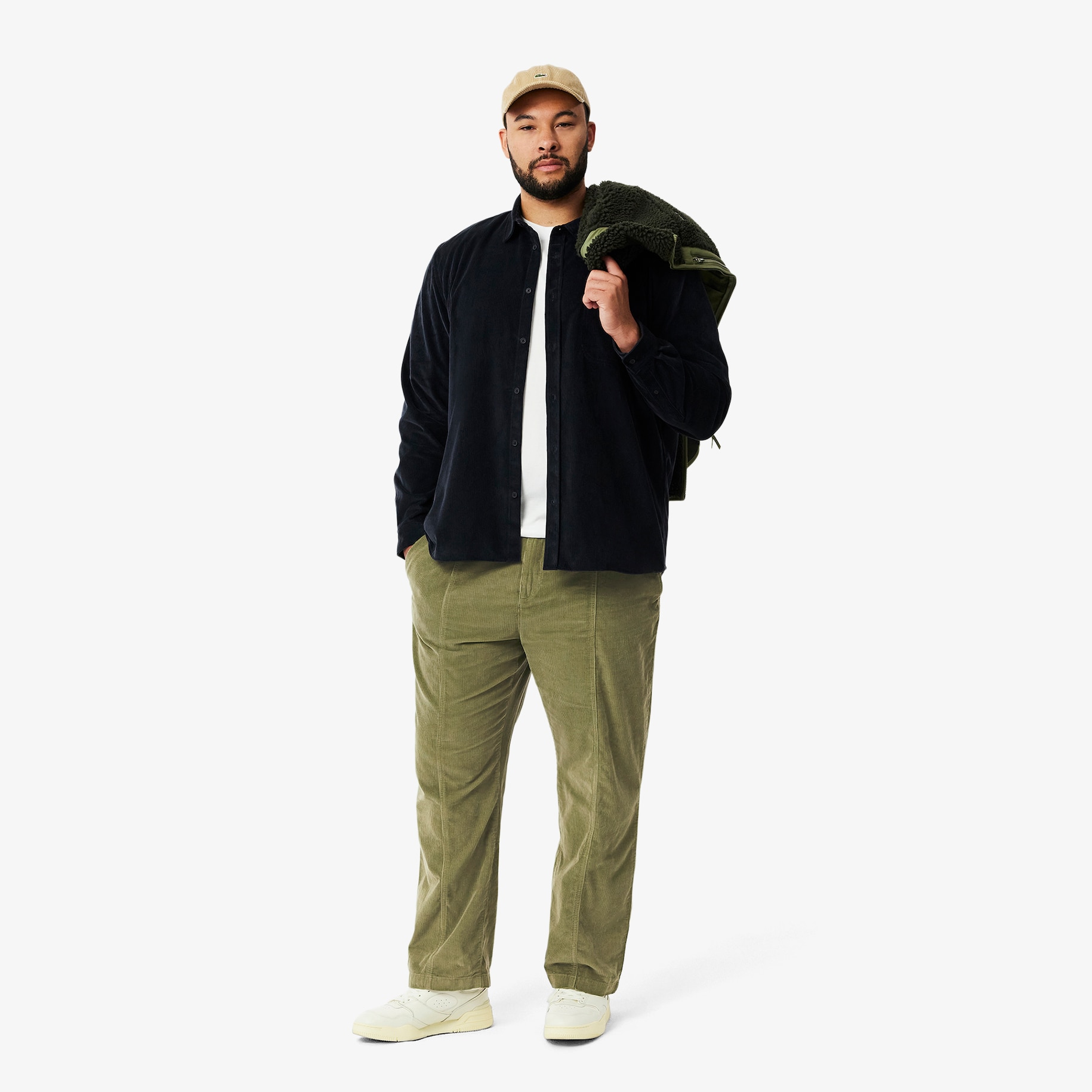 Relaxed Fit Corduroy Pants image number 8