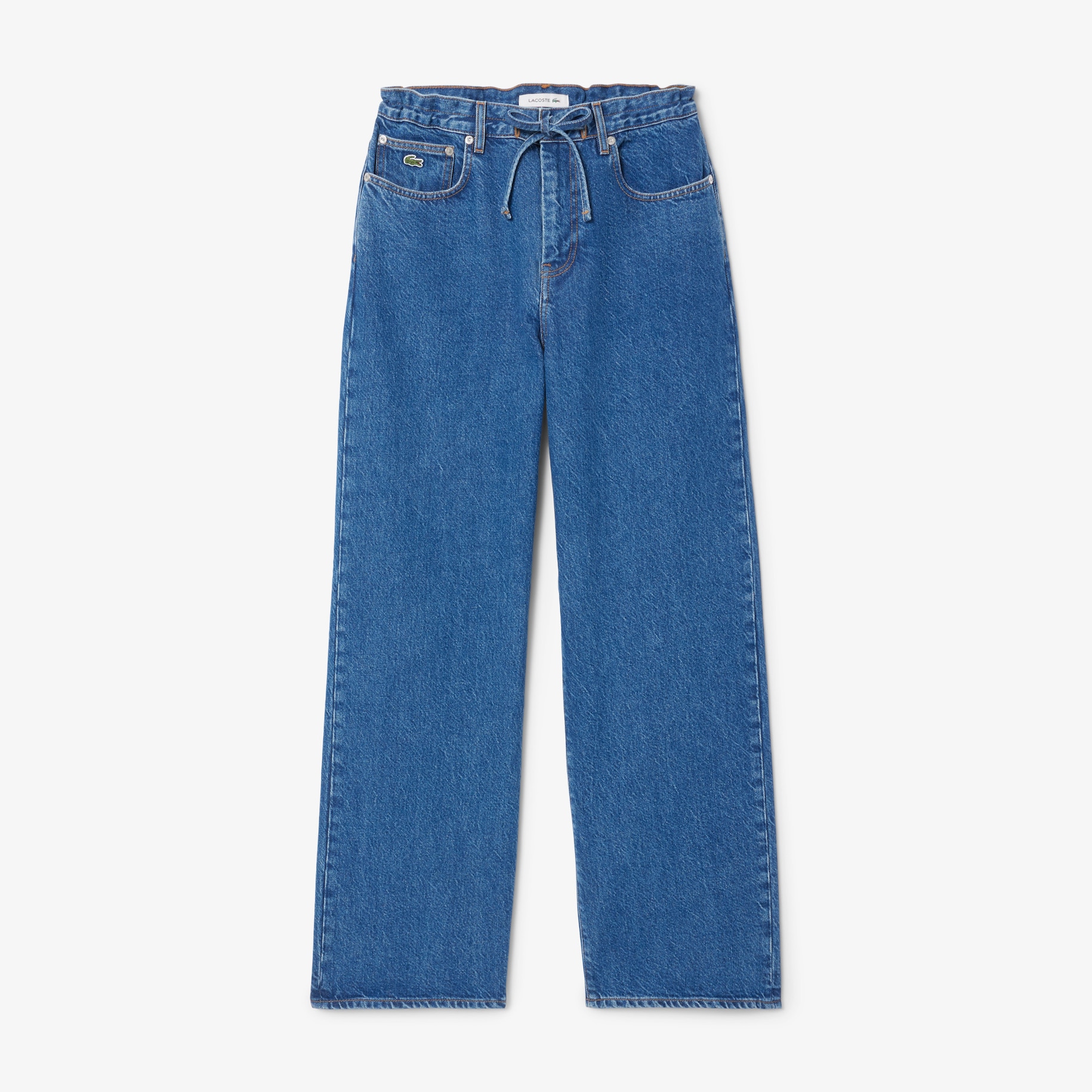 Wide Leg Denim Pants image number 3