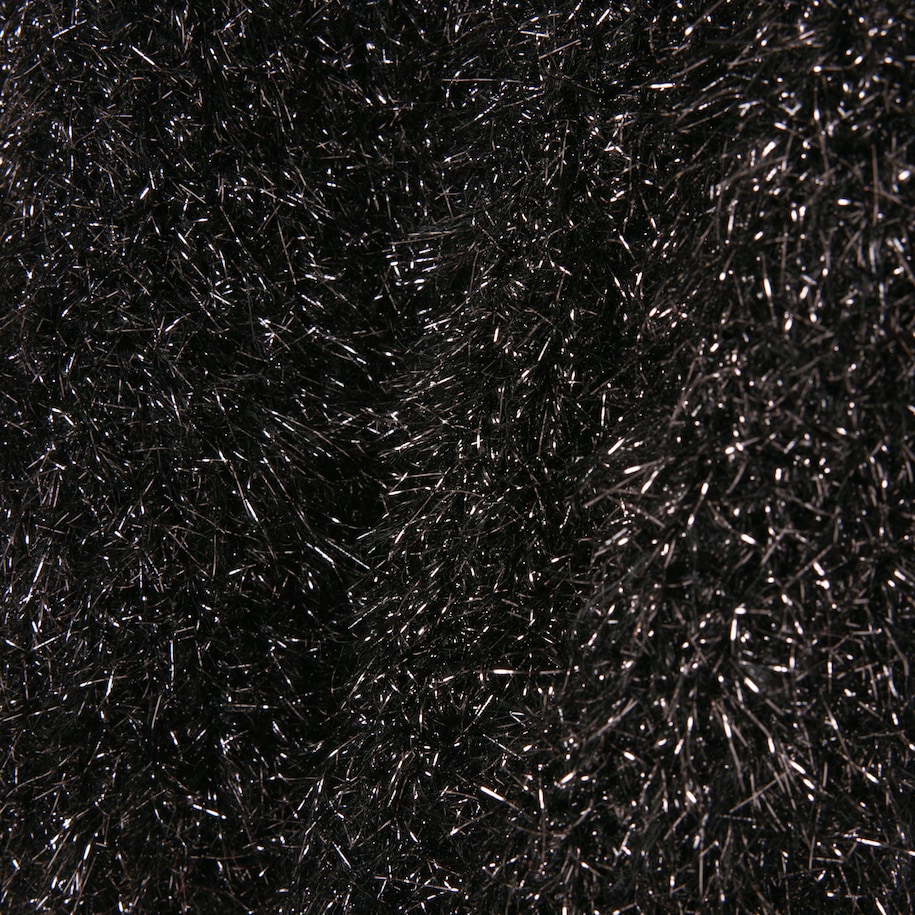 Sweater Lurex Knit Kerah Polo Runway image number 6