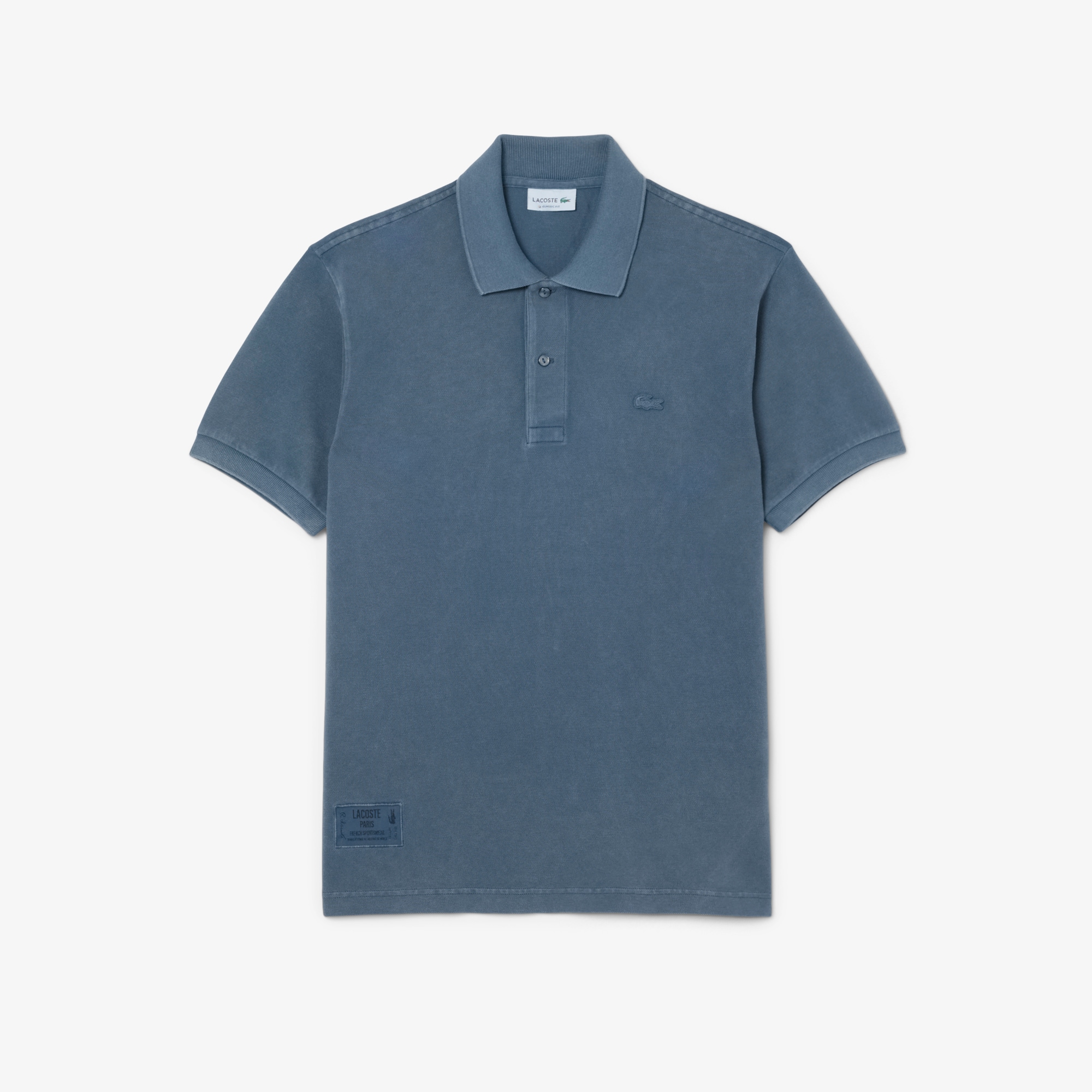 Classic Fit L.12.12 Washed Effect Polo Shirt image number 3