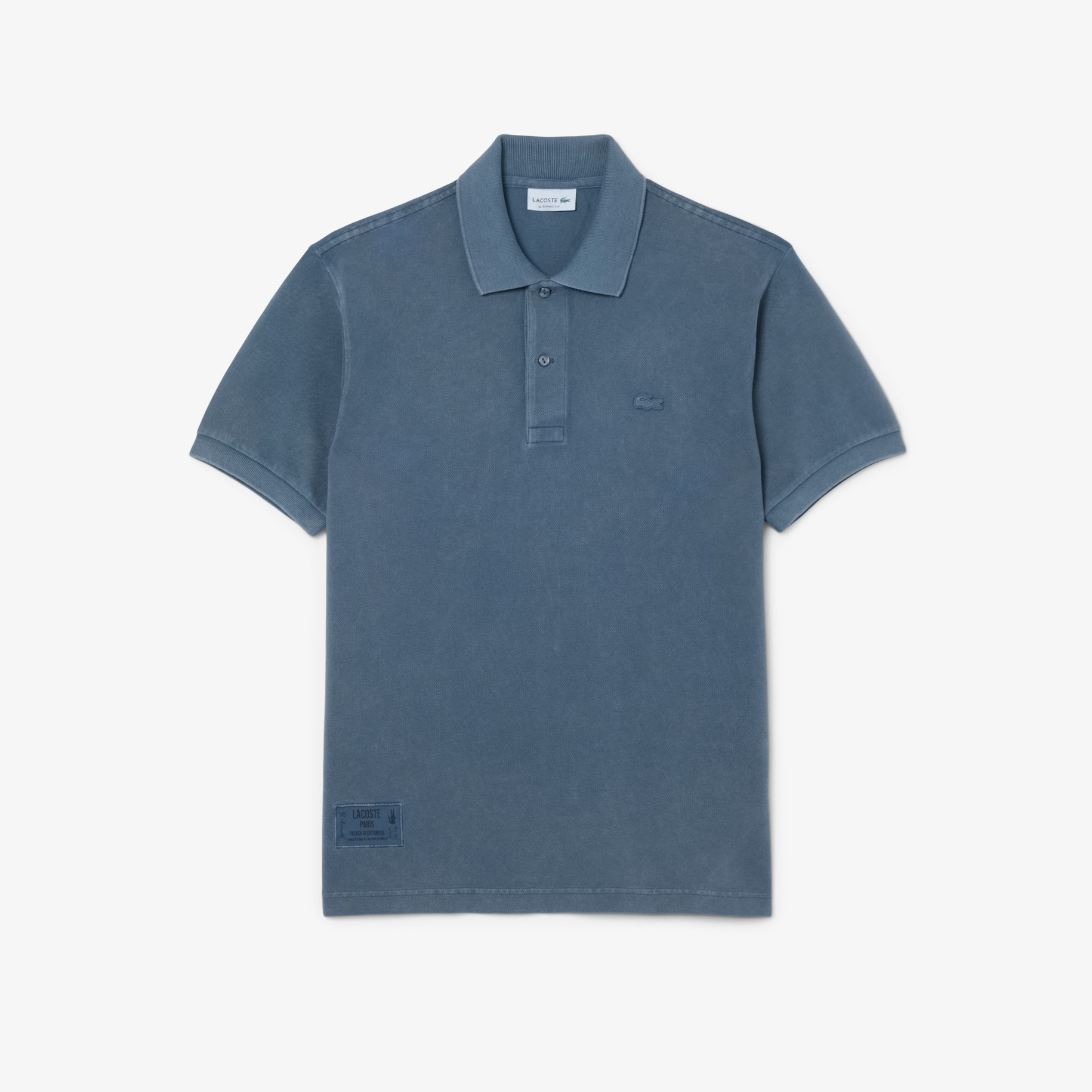 Classic Fit L.12.12 Washed Effect Polo Shirt image number 3