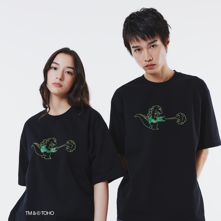 T-shirt Lacoste & Godzilla image number 1