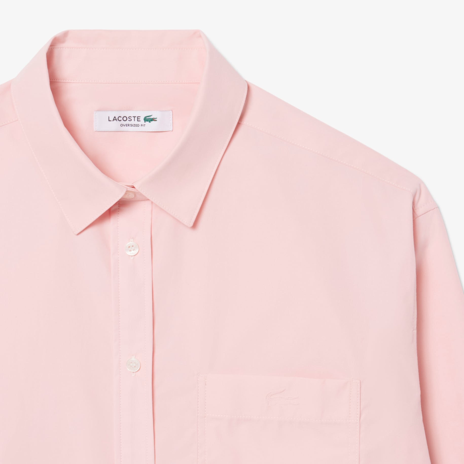 Oversized Cotton Poplin Shirt image number 4