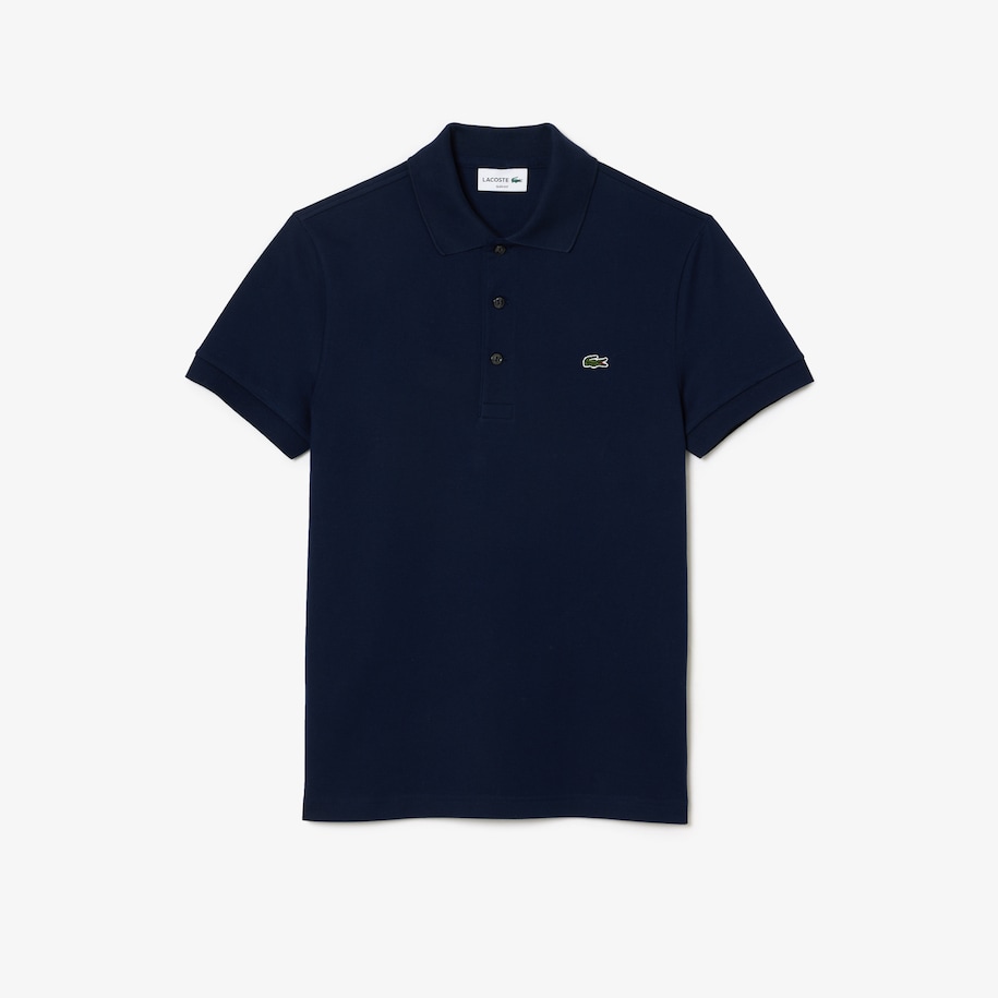 Slim Fit Stretch Piqu&eacute; Polo Shirt image number 3