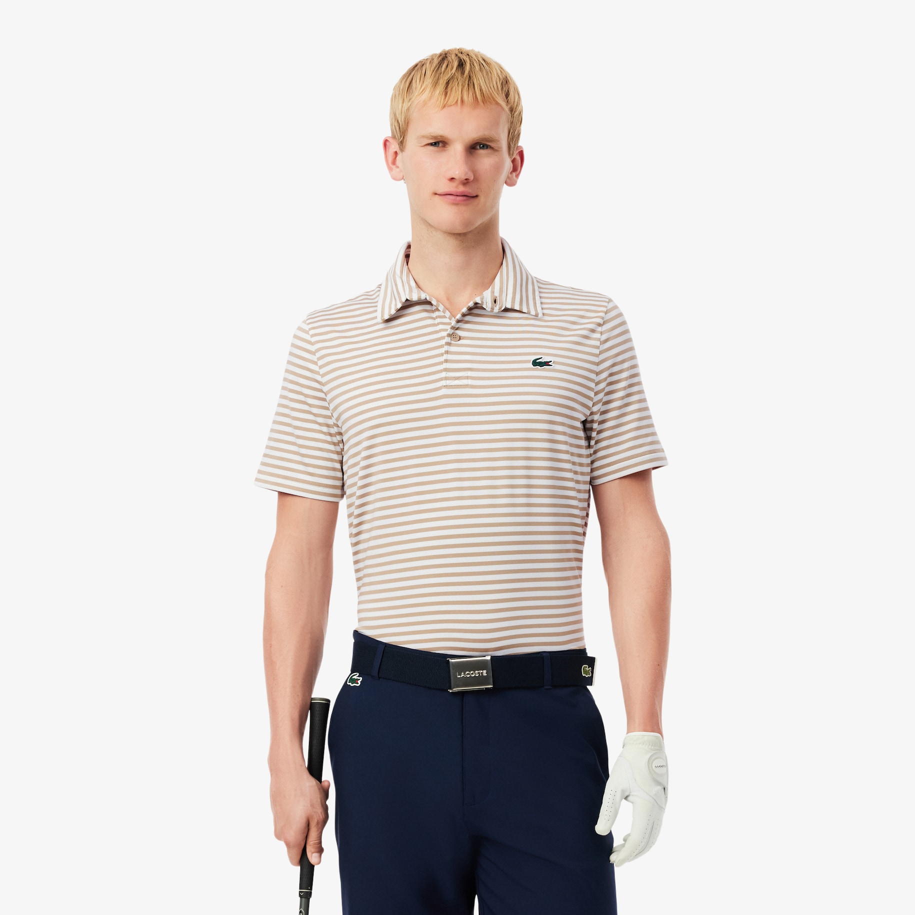 Ultra-Dry Anti-UV Stretch Golf Polo Shirt image number 0