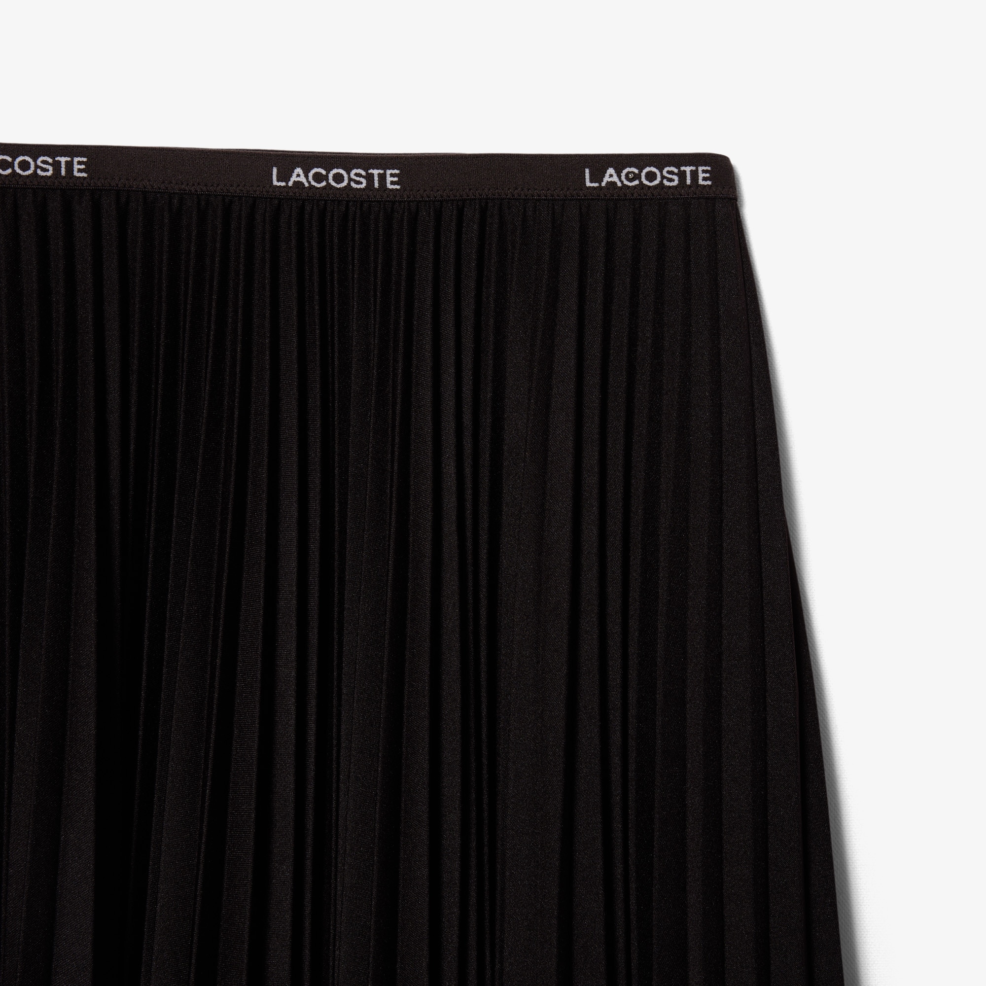 Long Pleated Elasticated Waist Skirt image number 4