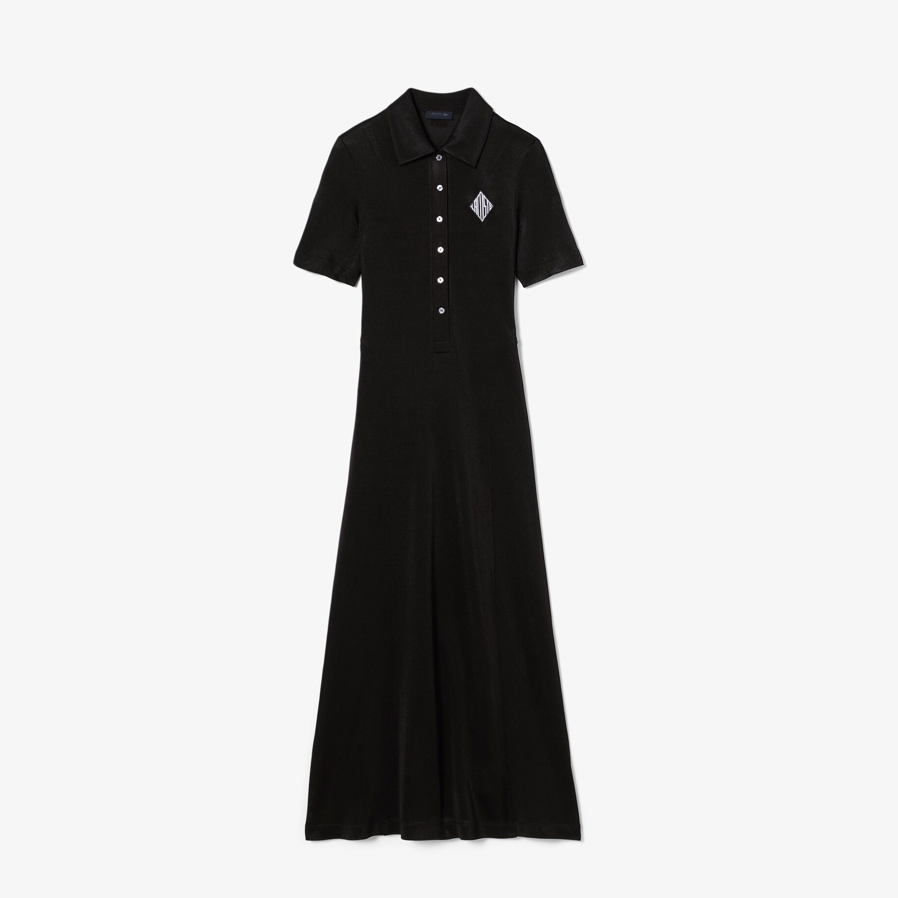 Runway Polo Collar Piqué Dress image number 3
