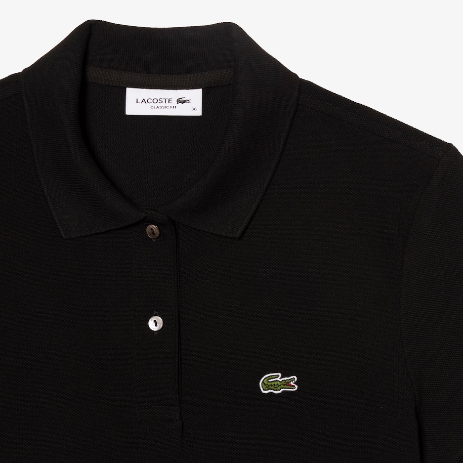 Women's Lacoste Regular Fit Soft Cotton Petit Piqué Polo Shirt image number 5