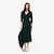 Slim Fit Polo Collar Wrap Dress image number 0