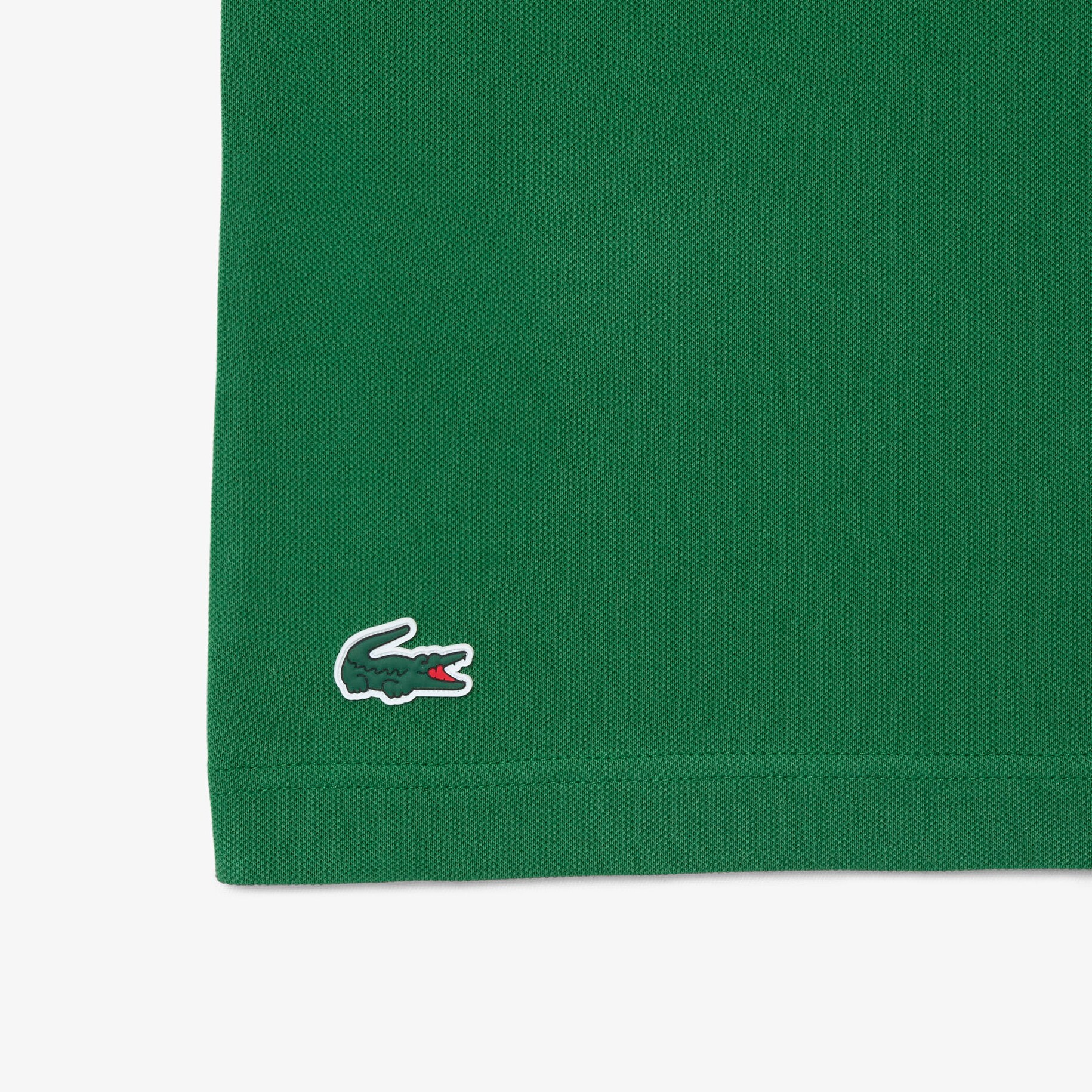 Mini Piqu&eacute; Badge Accent Stretch Golf Polo Shirt image number 3