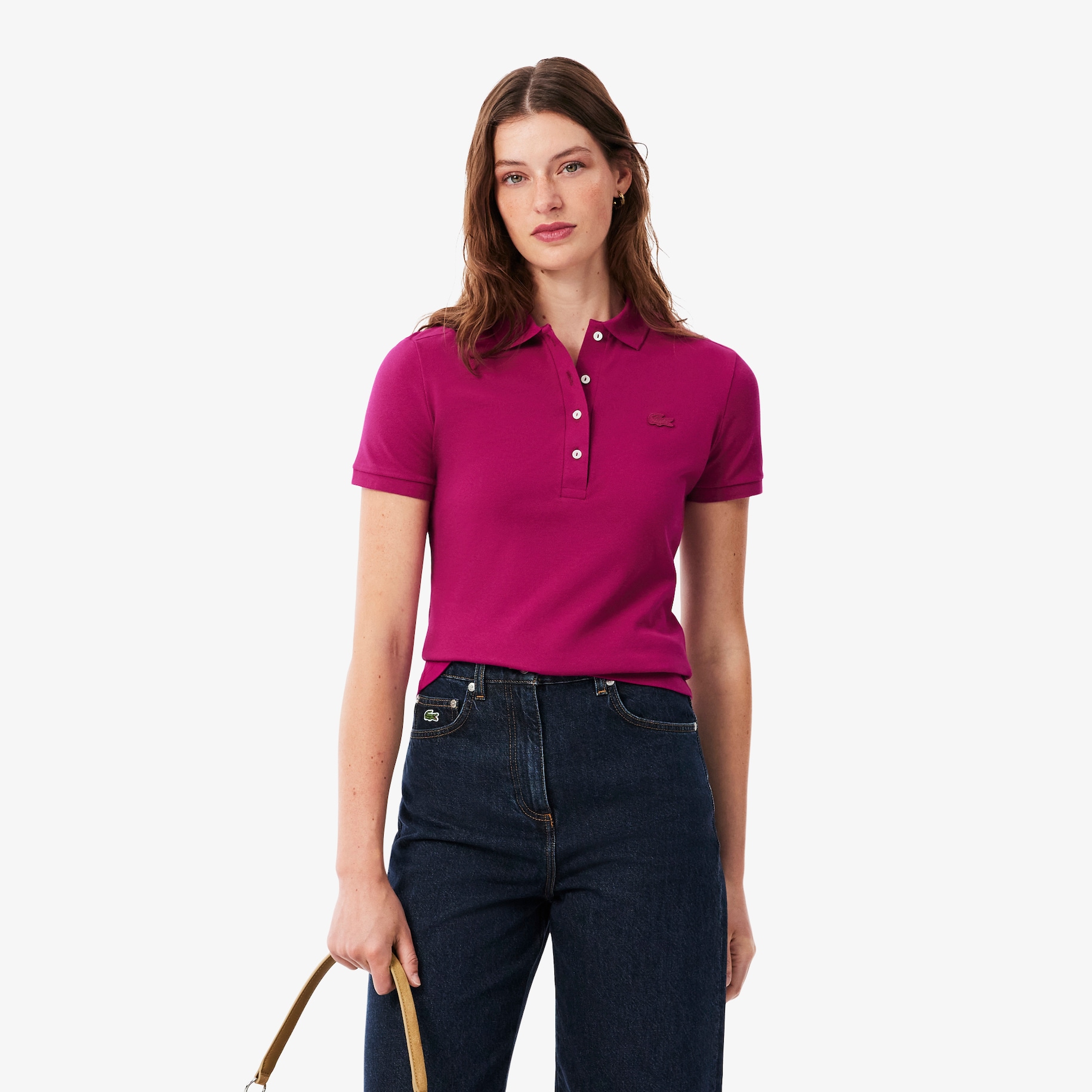 L.12.D Slim Fit Stretch Petit Piqu&eacute; Polo Shirt image number 0