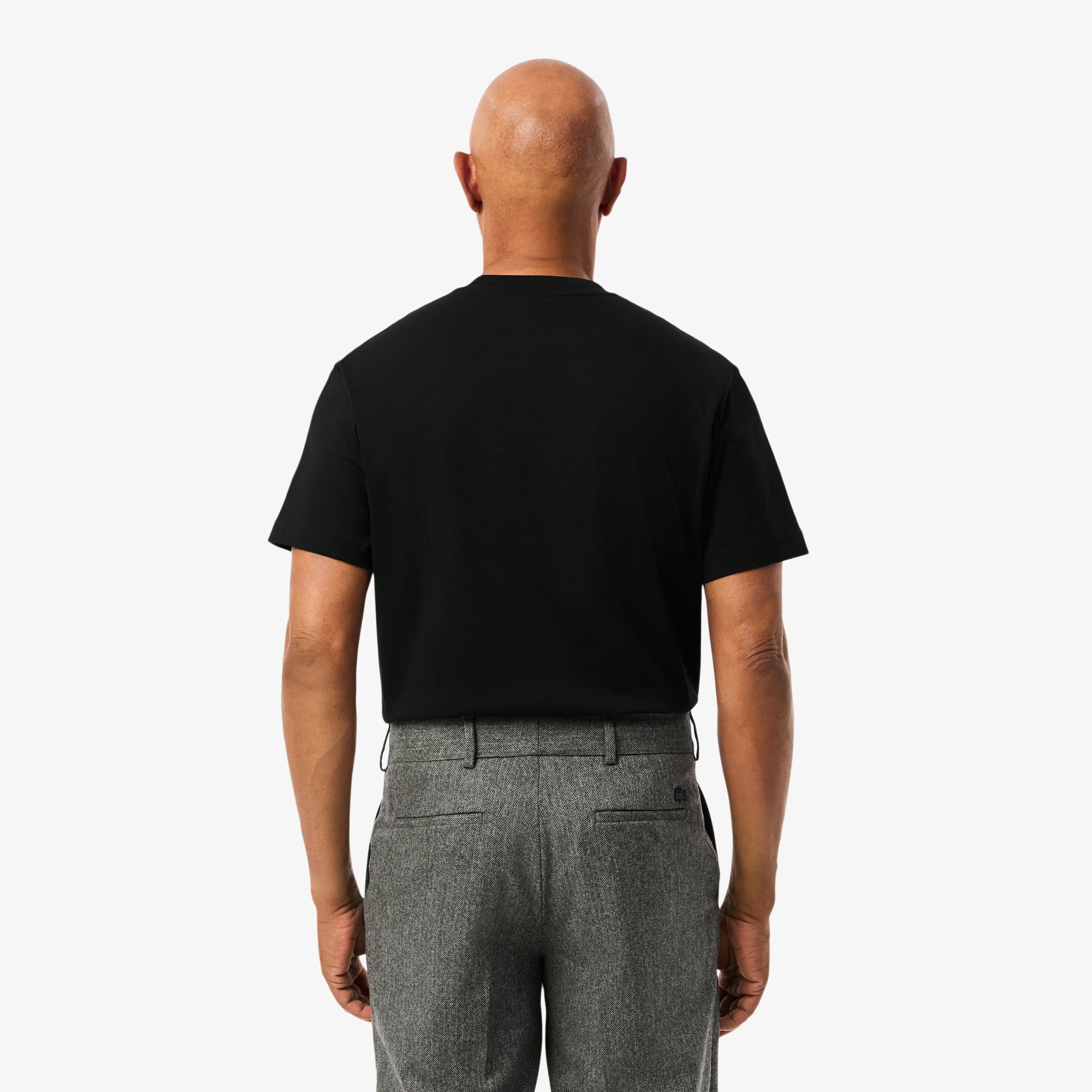 Cotton T-shirt with Breast Pocket image number 2