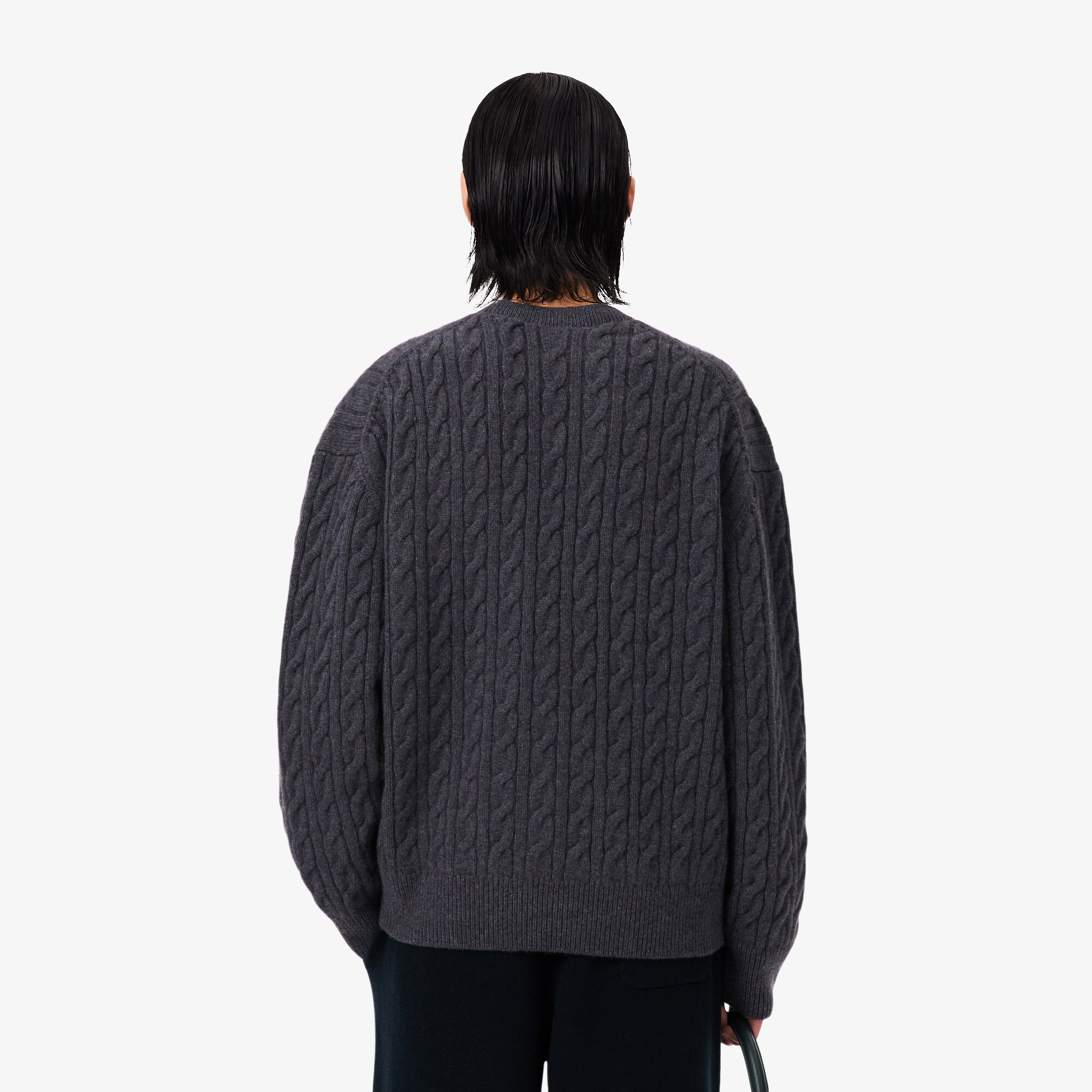 Runway Cashmere Cable Knit Cardigan image number 2