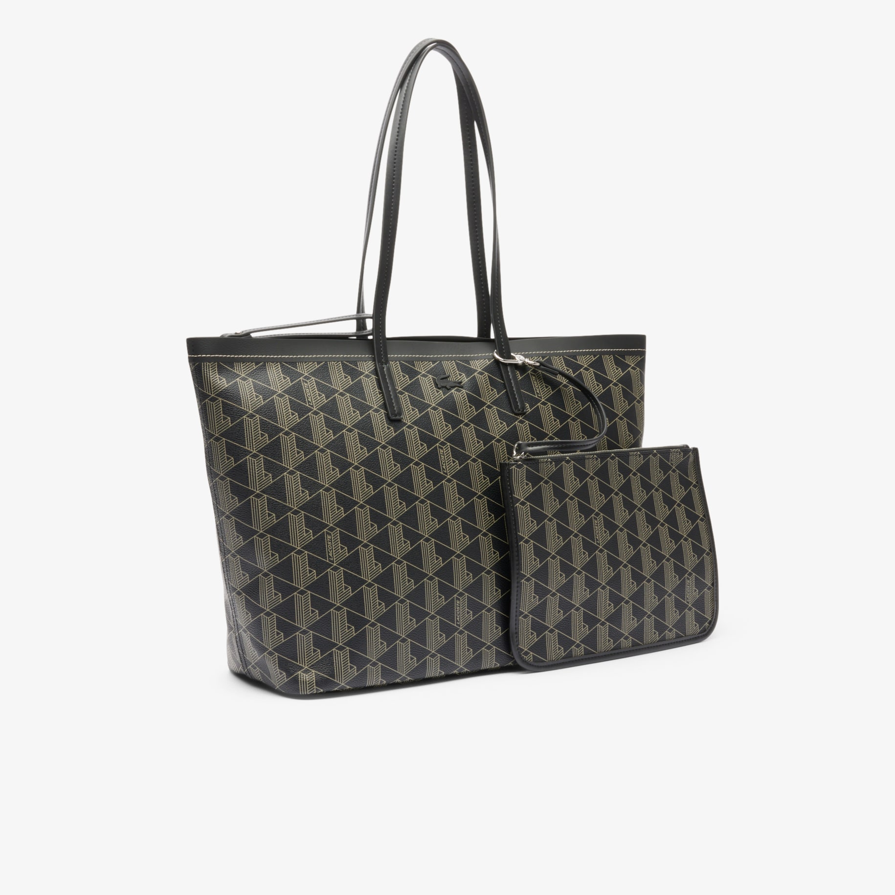 Zely Grained Tote with Pouch image number 2