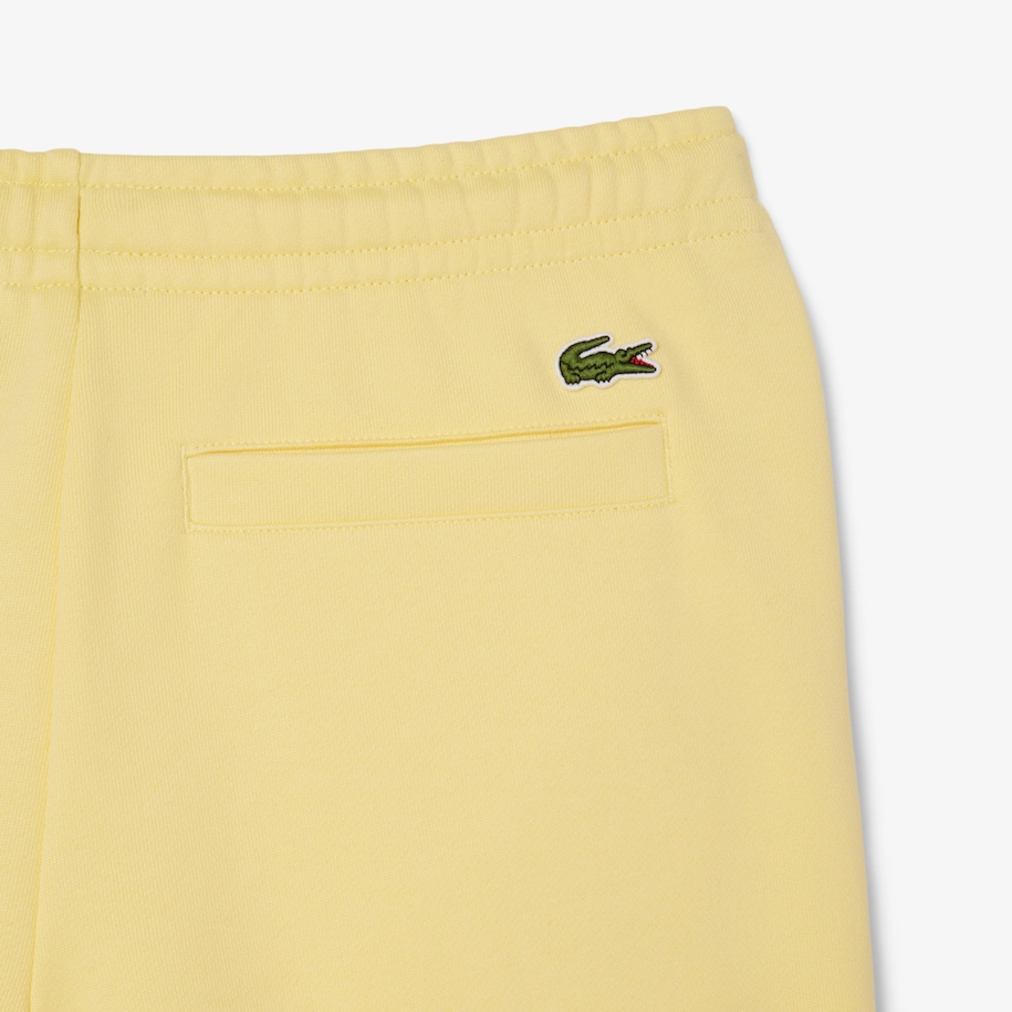 Printed cotton fleece shorts image number 6