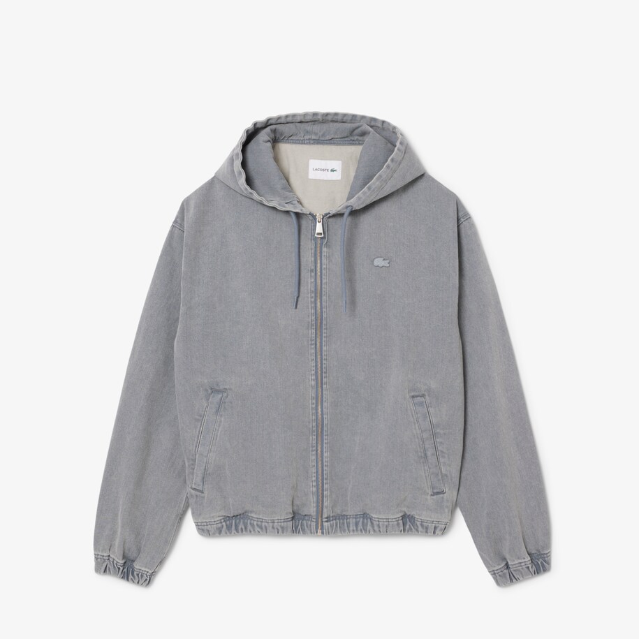 Short Natural Dye Hooded Jacket image number 0