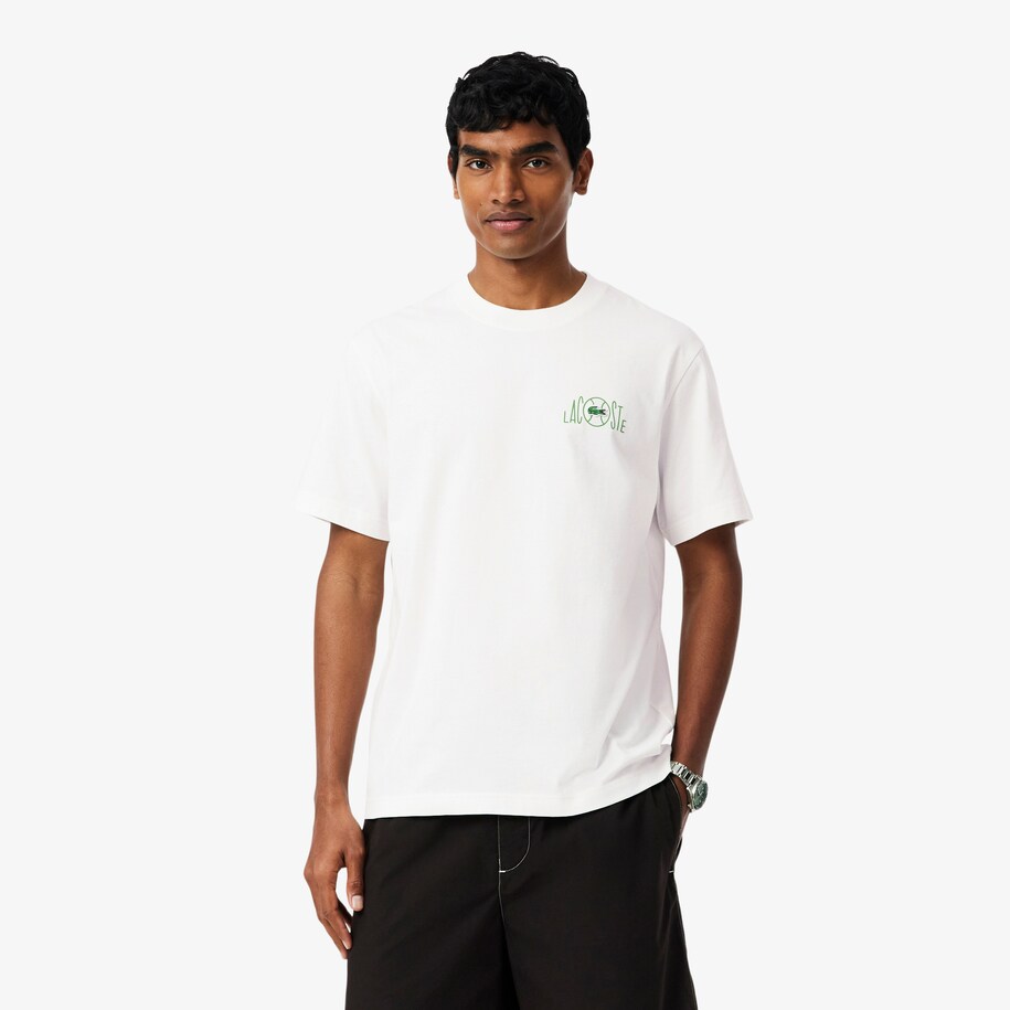 Printed Cotton T-shirt image number 0