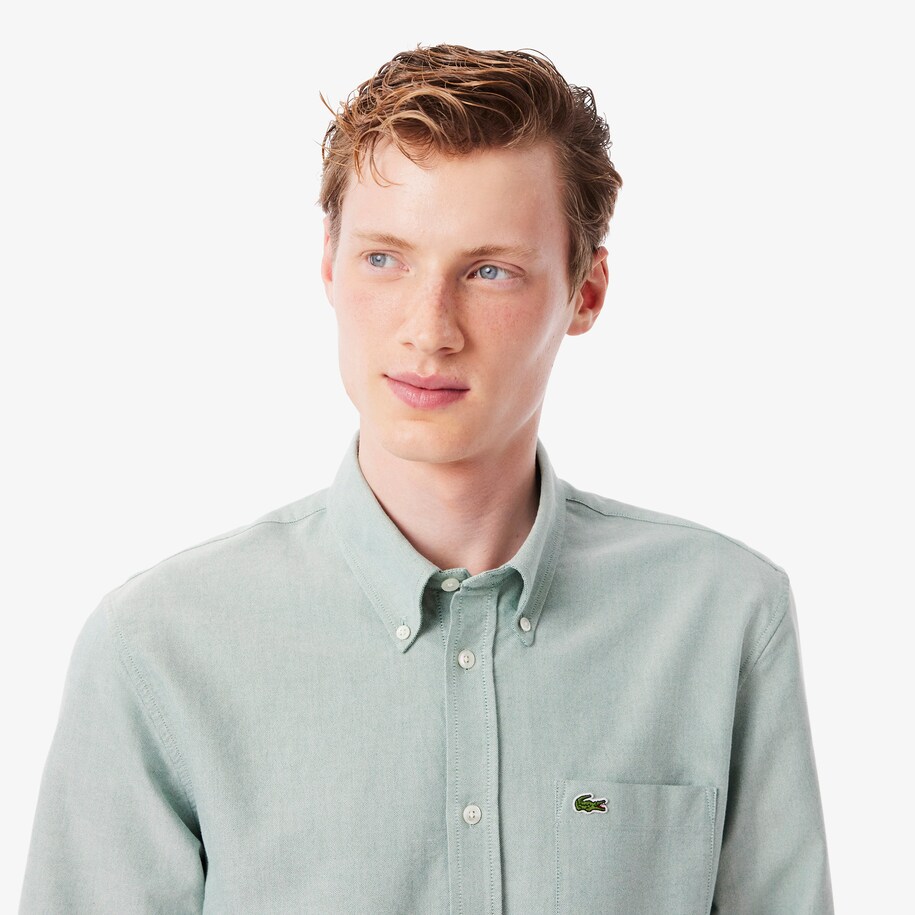 Regular Fit Short Sleeved Oxford Shirt image number 1