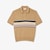 French Made Striped Polo Collar Sweater image number 3