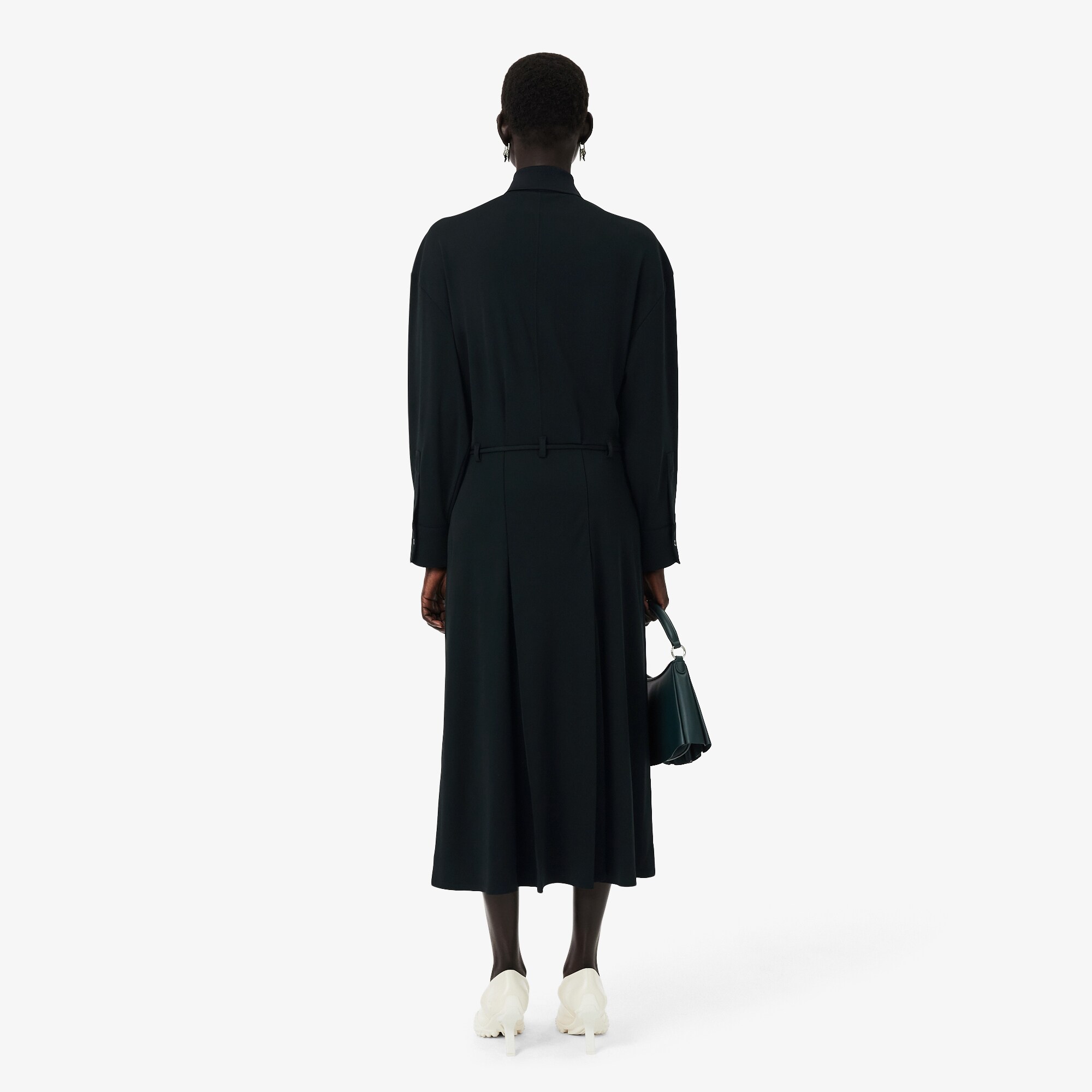 Runway Pleated Polo Maxi Dress image number 2