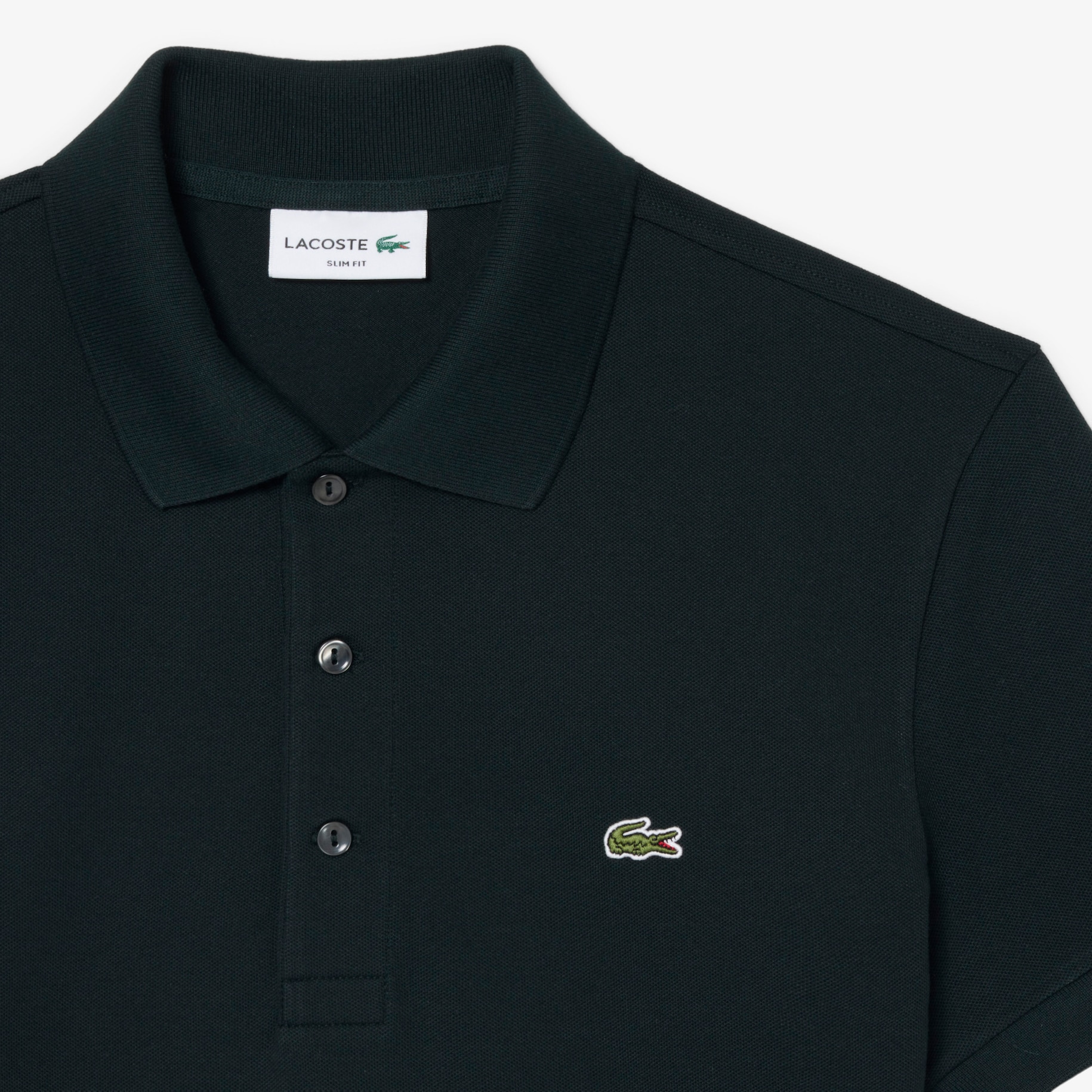 Slim Fit Stretch Mini Piqu&eacute; Polo Shirt image number 4