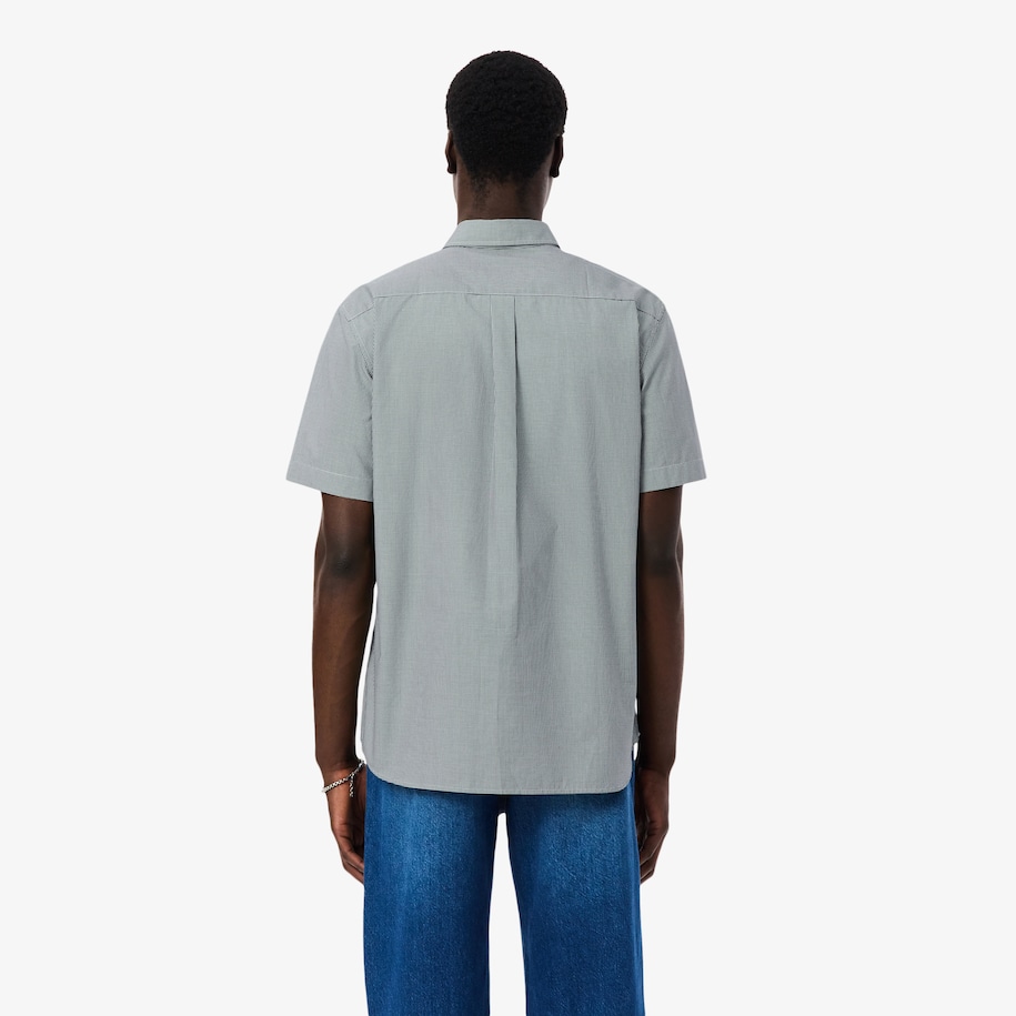 Regular Fit Short Sleeved Gingham Shirt image number 2