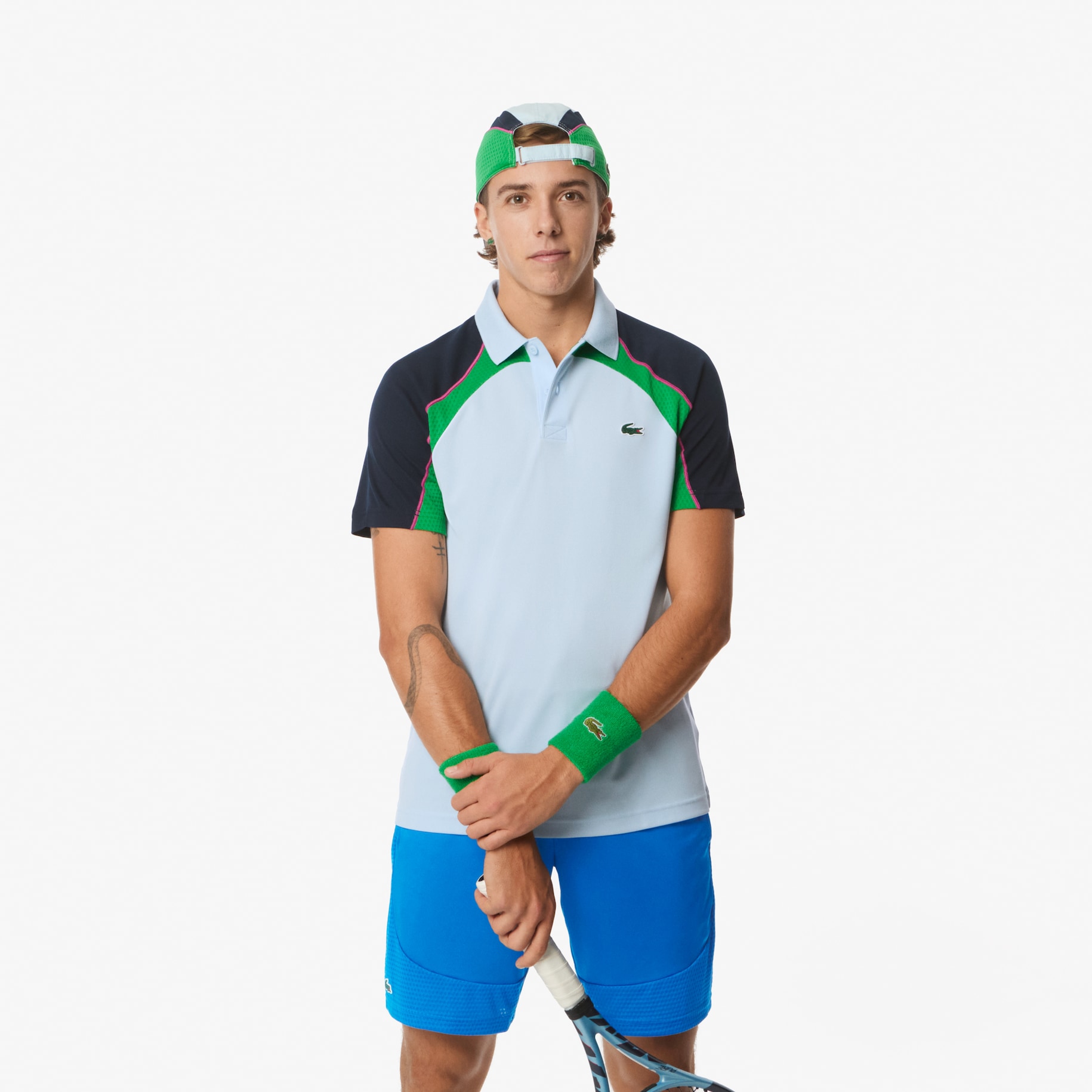 Ultra Dry Colour-Block Tennis Polo Shirt image number 0