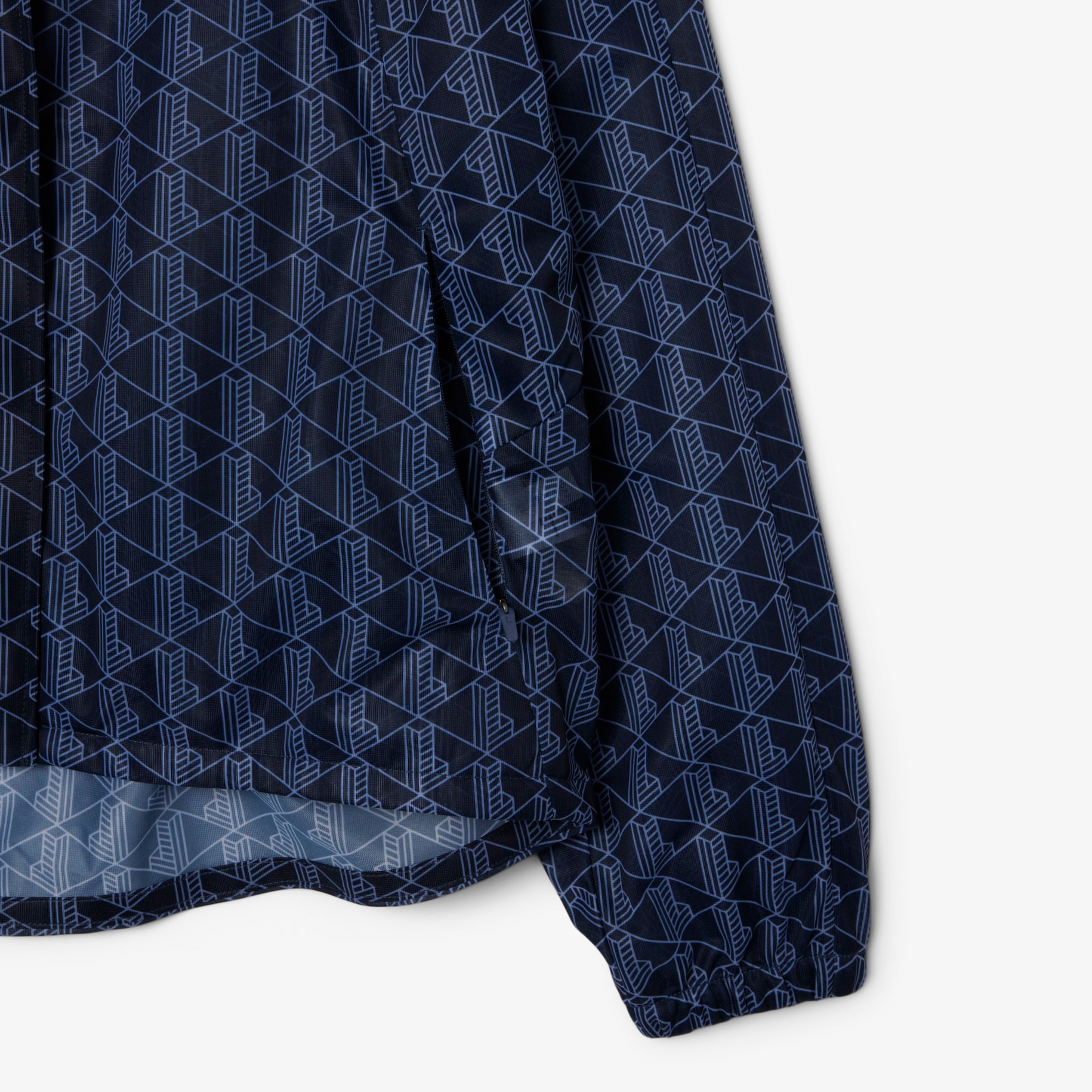 Lightweight Crocodile Print Tennis Jacket image number 2