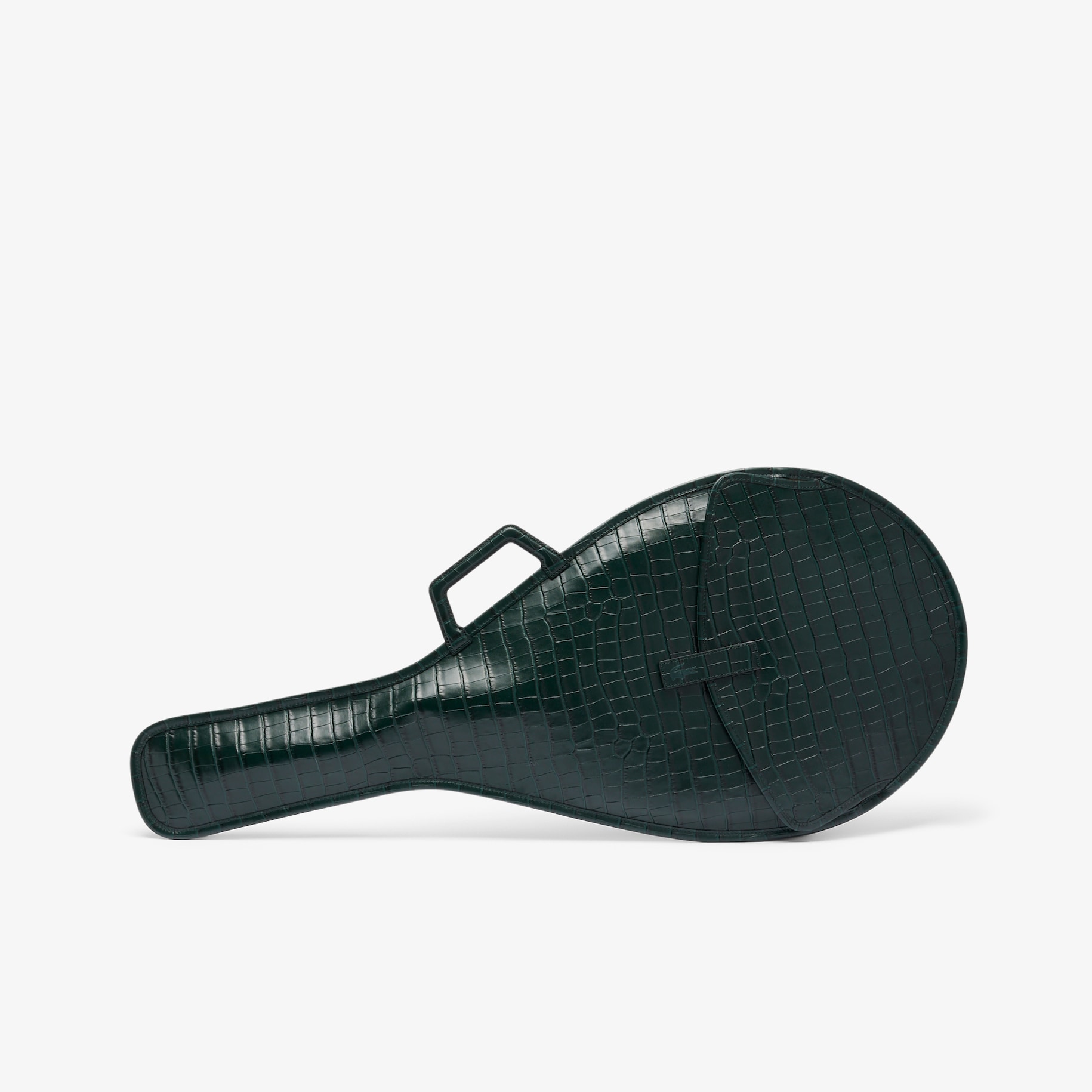 Runway Mock Croc Leather Racket Bag image number 0