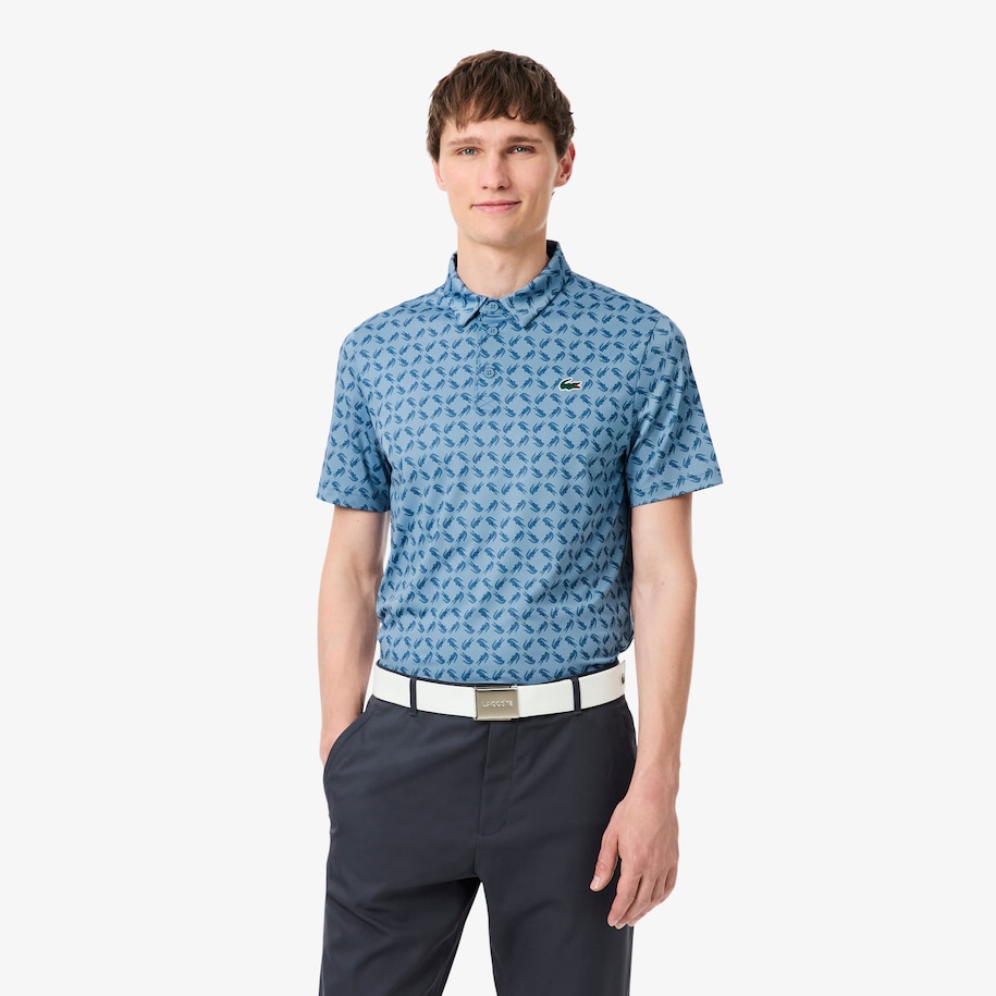 Regular Fit Printed Golf Polo Shirt image number 0