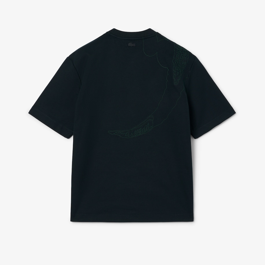Runway Embroidered Crocodile T-shirt image number 4