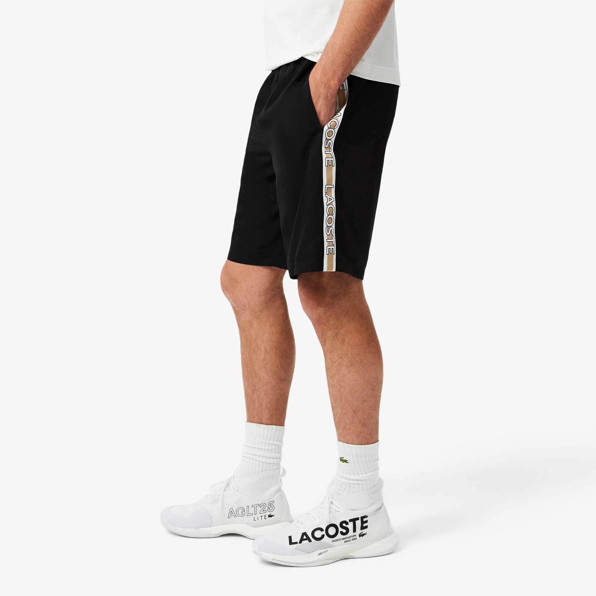 Sport Logo Stripe Shorts image number 1