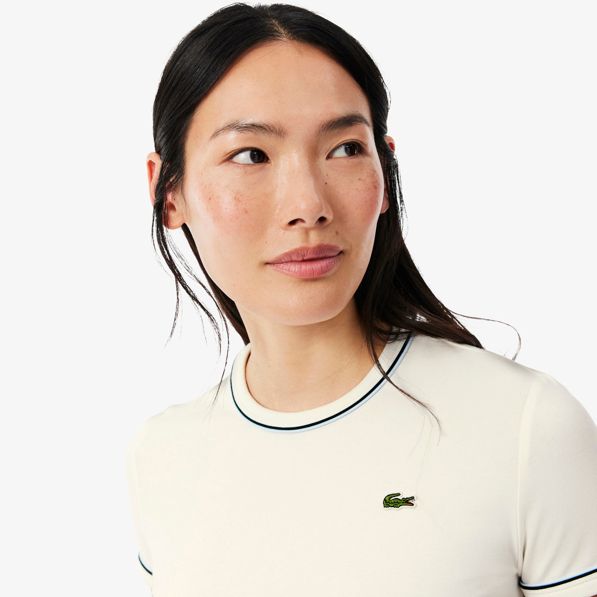 Contrast Trim Jersey T-shirt image number 1