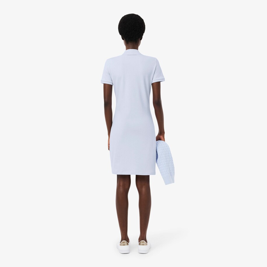 Women's Stretch Cotton Piqu&eacute; Polo Dress image number 2