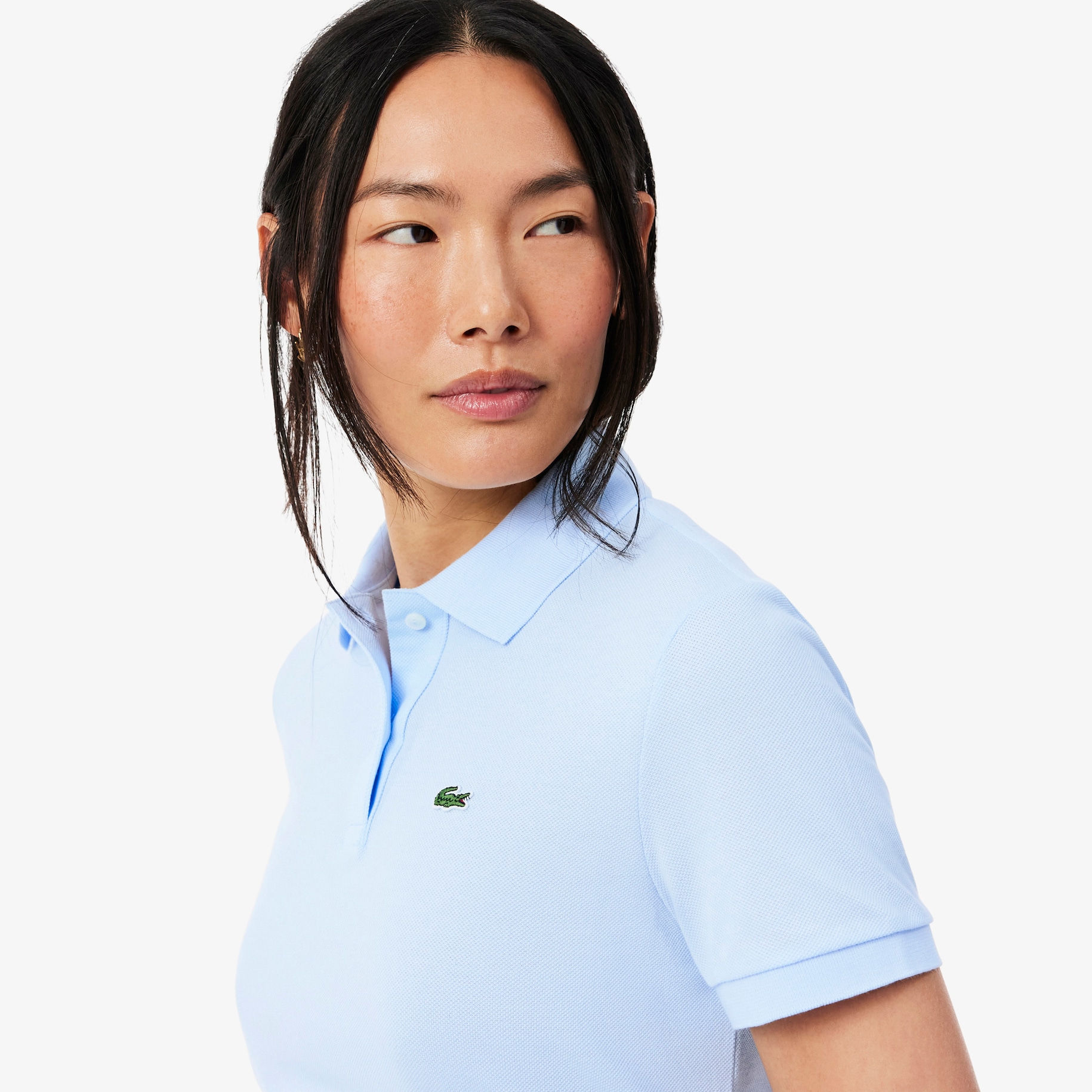 Women's Lacoste Regular Fit Soft Cotton Petit Piqu&eacute; Polo Shirt image number 1