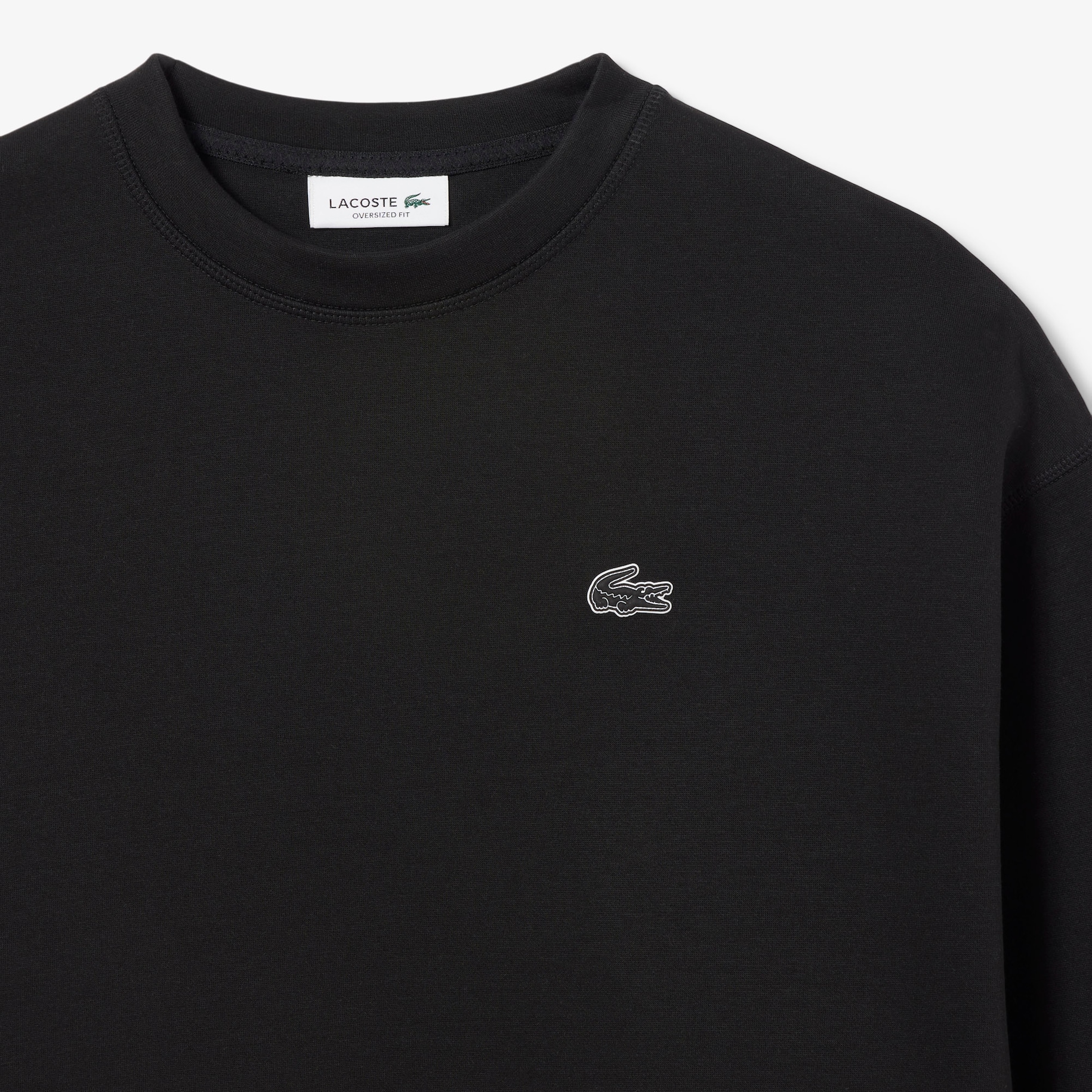 Women’s Lacoste Print Back Jogger Sweatshirt image number 4