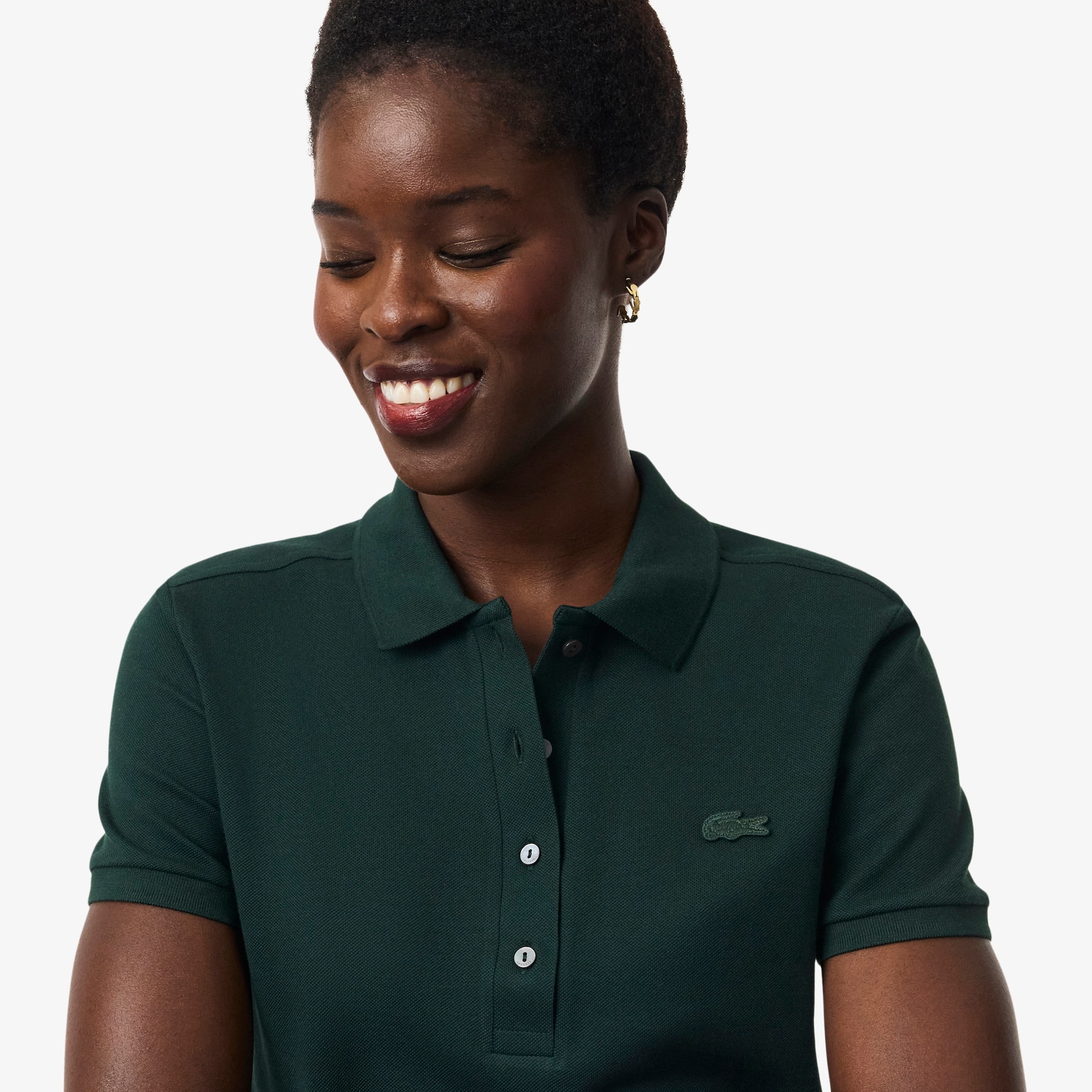 L.12.D Slim Fit Stretch Mini Piqu&eacute; Polo Shirt image number 1