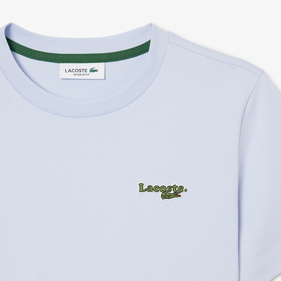 Cotton Badge T-shirt image number 4