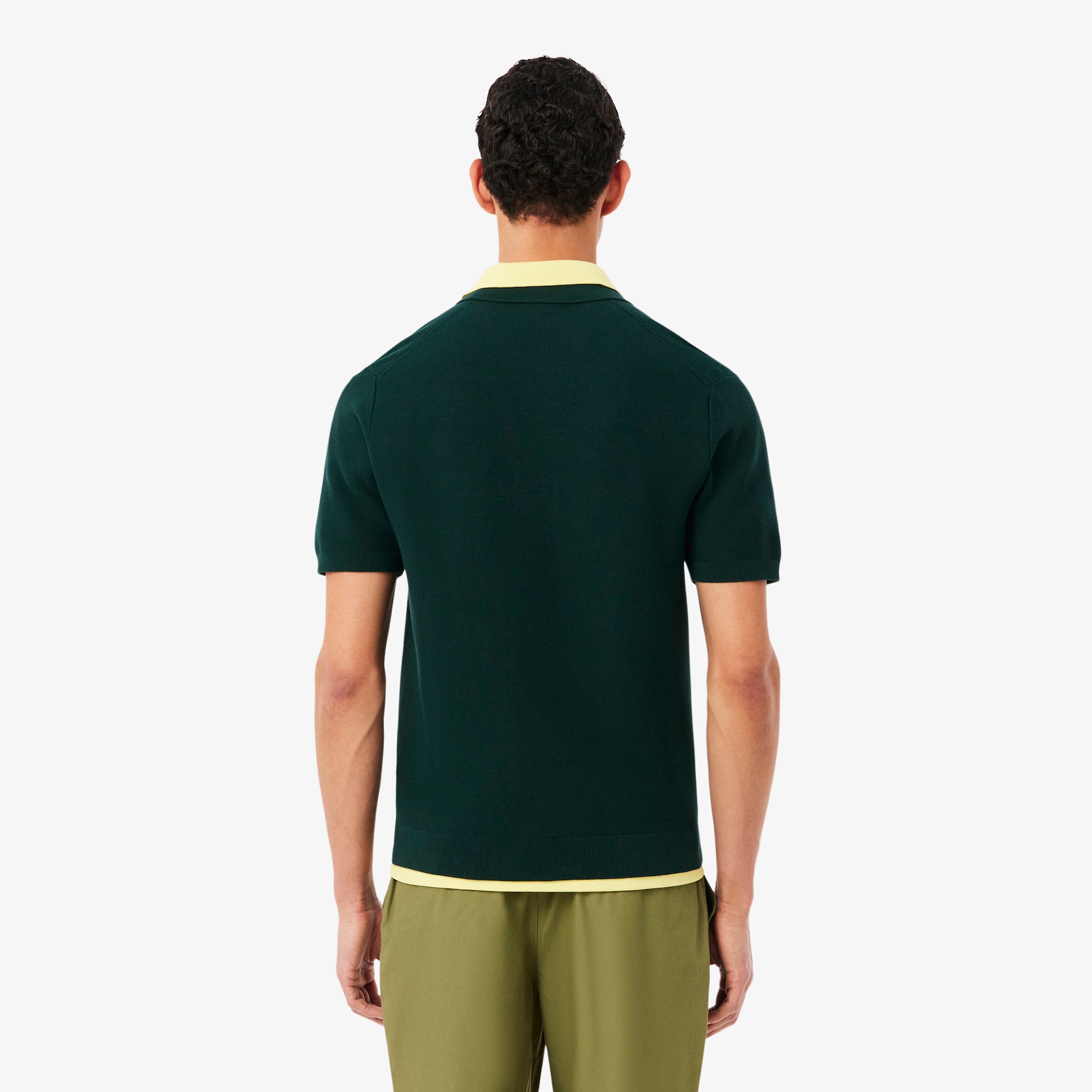 Classic Fit Knitted Polo Shirt image number 2