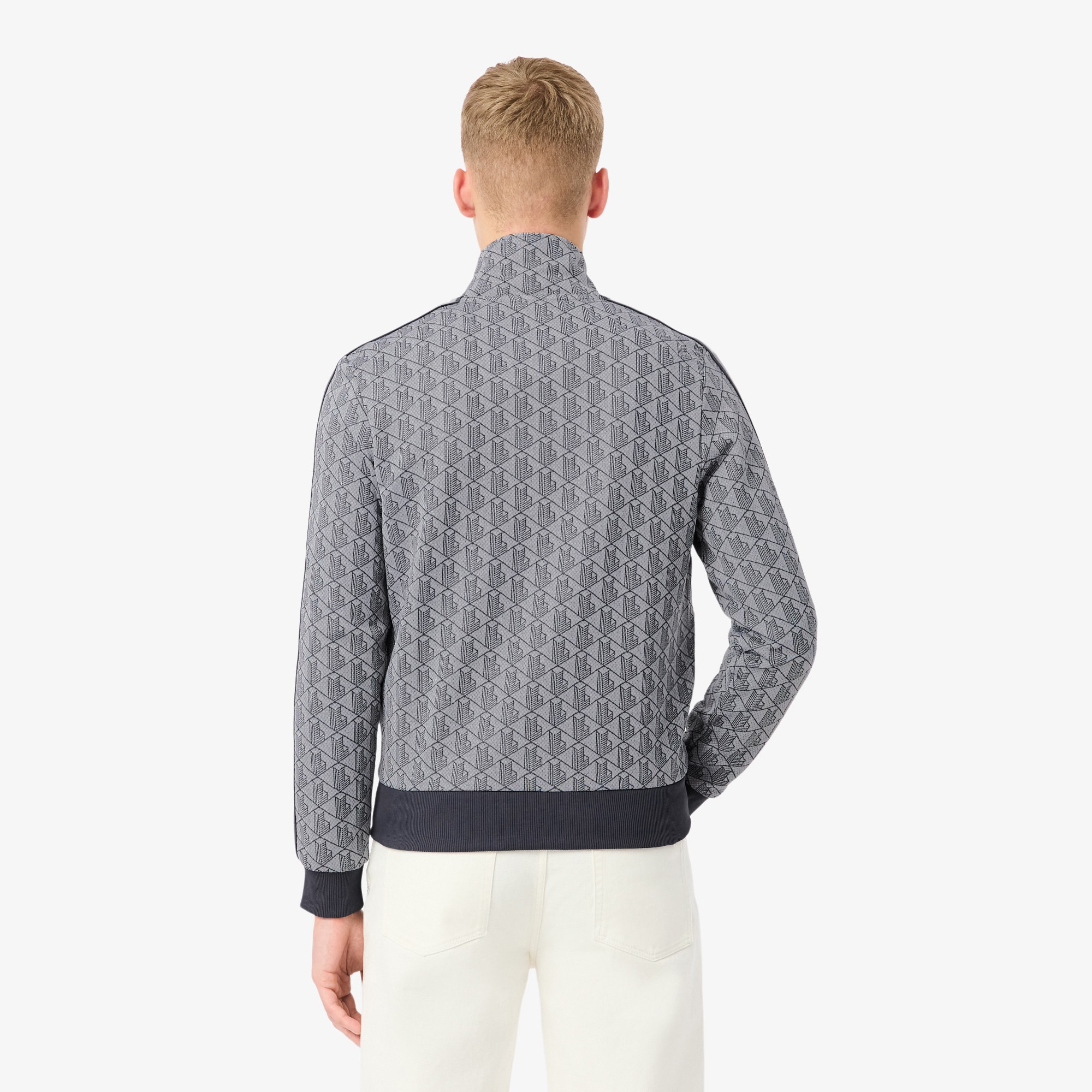 Paris Zip-Up Jacquard Track Jacket image number 2