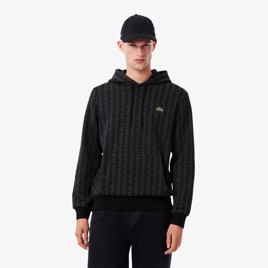 Monogram fleece hoodie image number 0