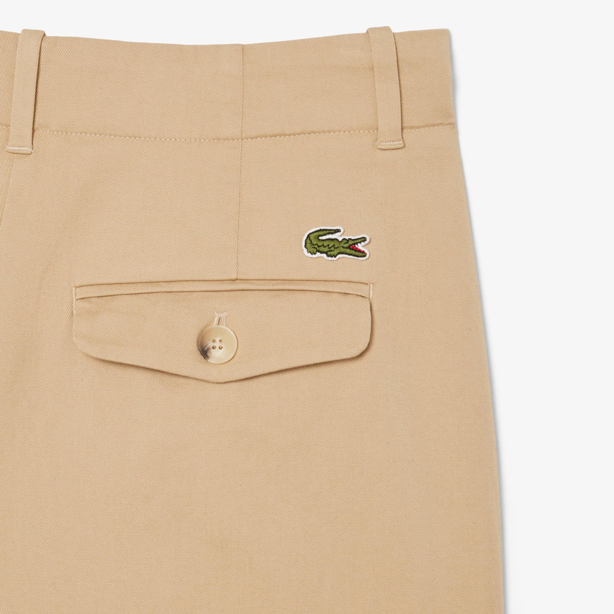 Flared Leg Stretch Gabardine Pants image number 5