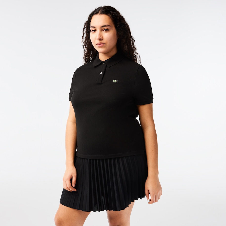 Women's Lacoste Regular Fit Soft Cotton Petit Piqué Polo Shirt image number 8