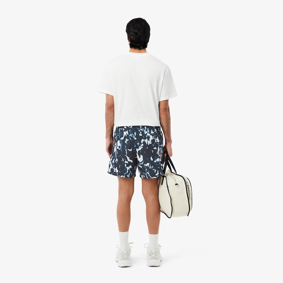 Short Printed Swim Trunks image number 2