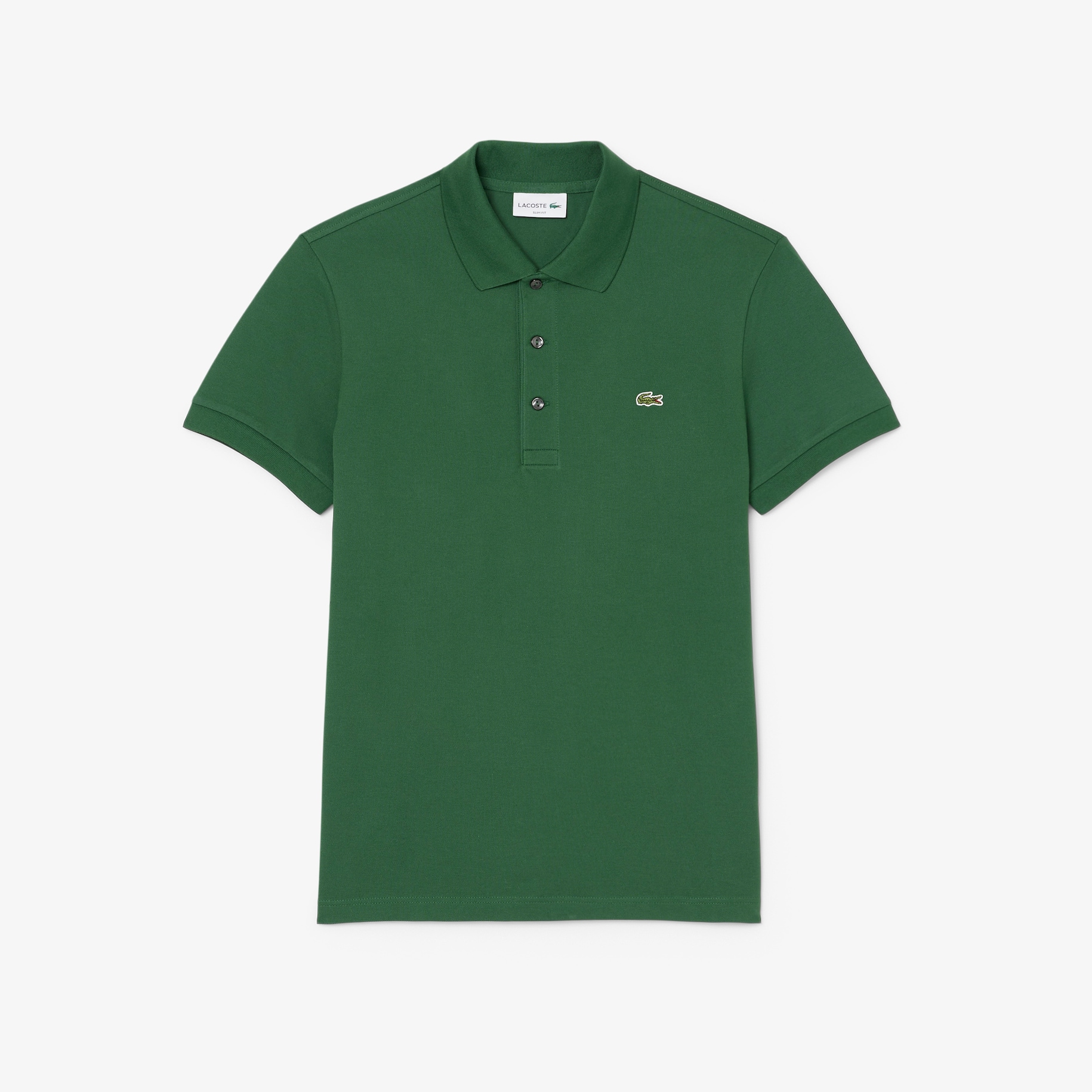 Slim Fit Stretch Piqu&eacute; Polo Shirt image number 3