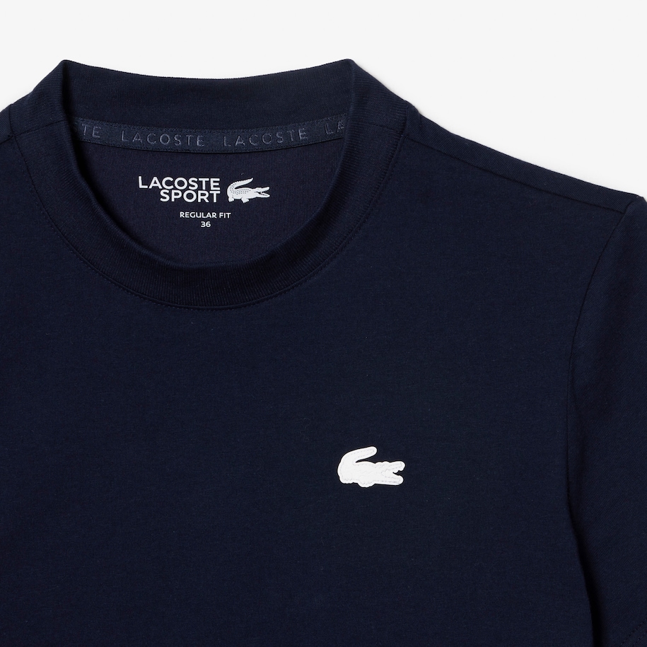 Women's Lacoste SPORT Organic Cotton Jersey T-Shirt image number 5