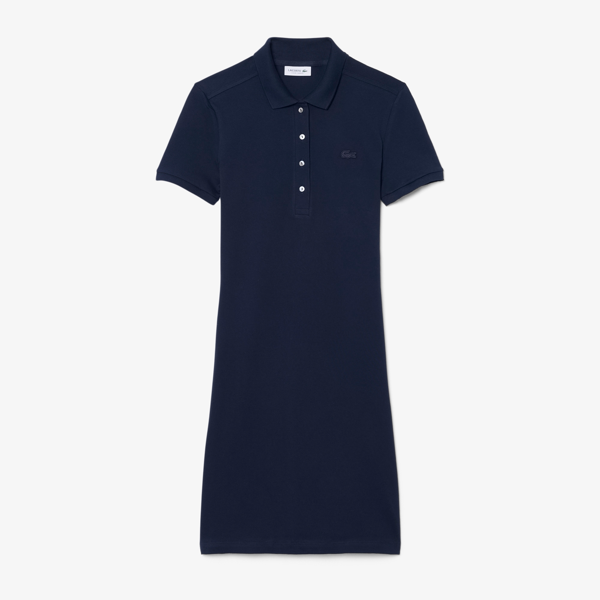 Slim Fit Stretch Mini Piqu&eacute; Polo Dress image number 4
