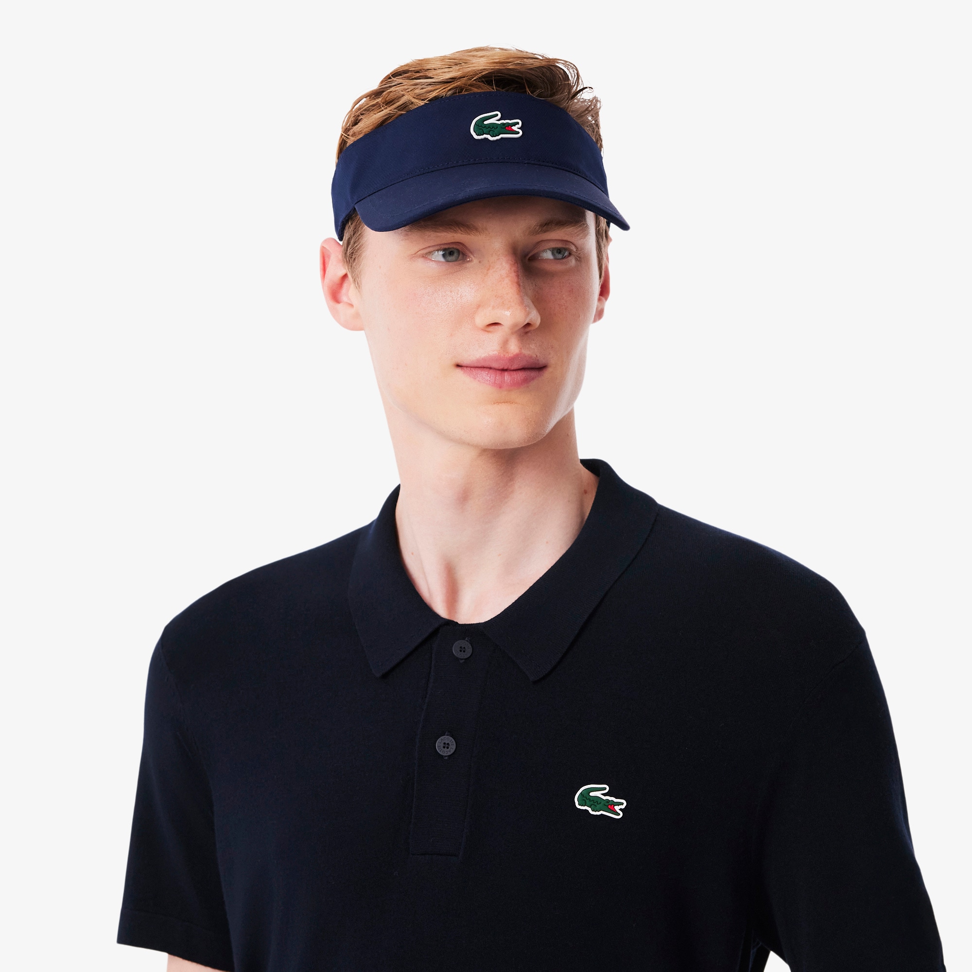 Short Sleeved Polo Collar Golf Sweater image number 1